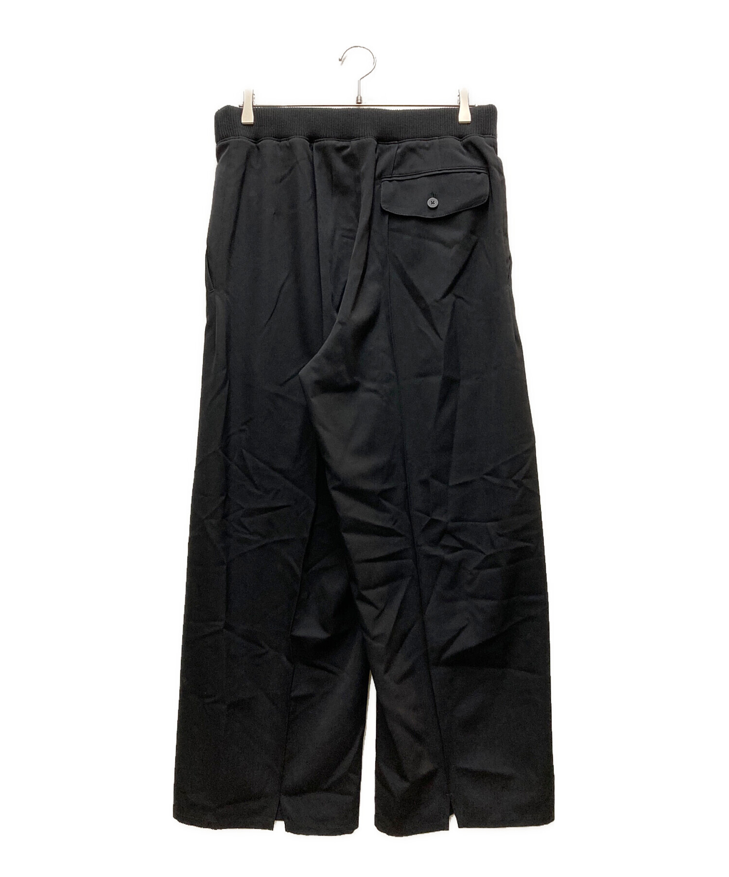 中古・古着通販】OVERCOAT (オーバーコート) ウールパンツ ブラック
