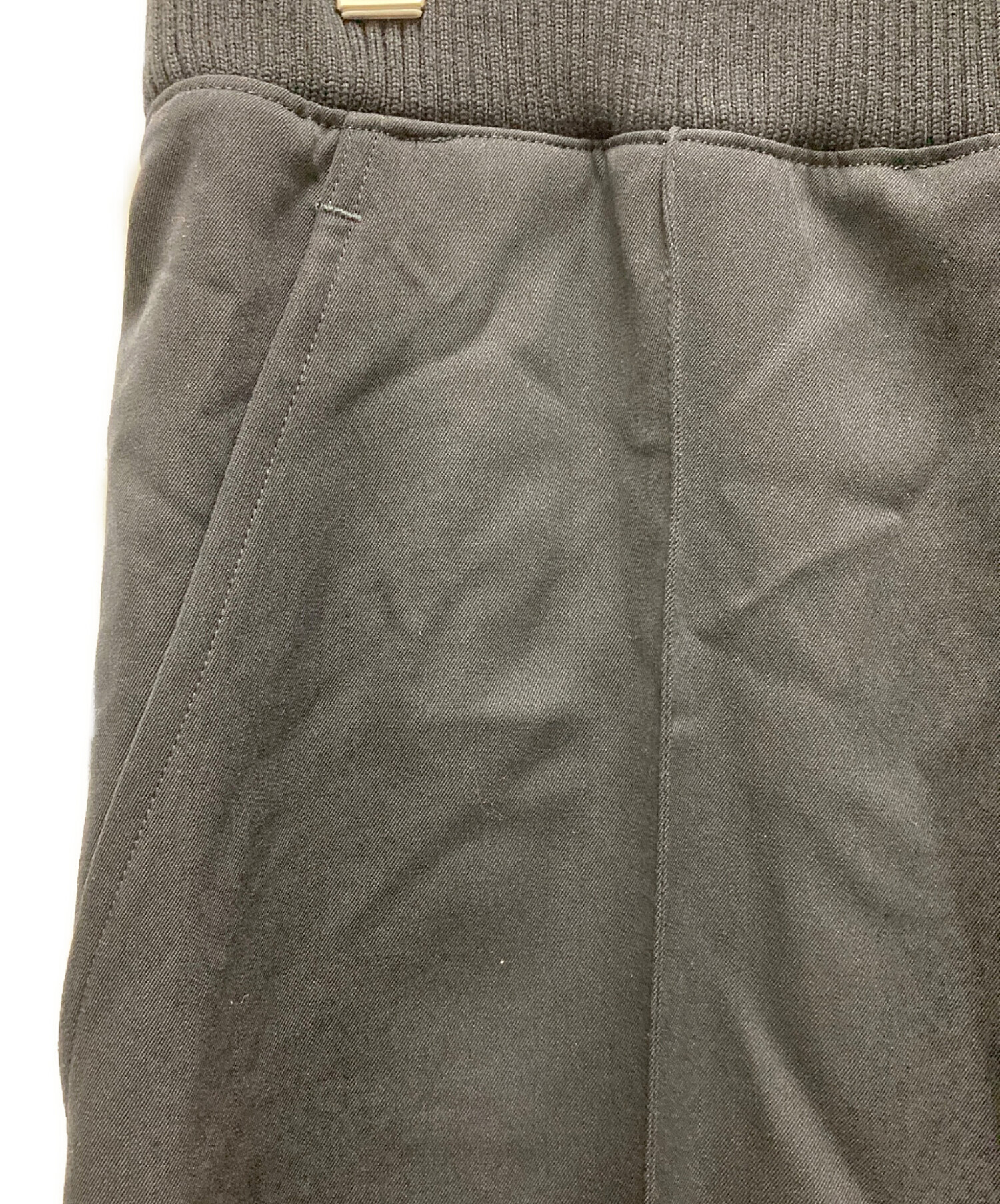 中古・古着通販】OVERCOAT (オーバーコート) ウールパンツ ブラック 