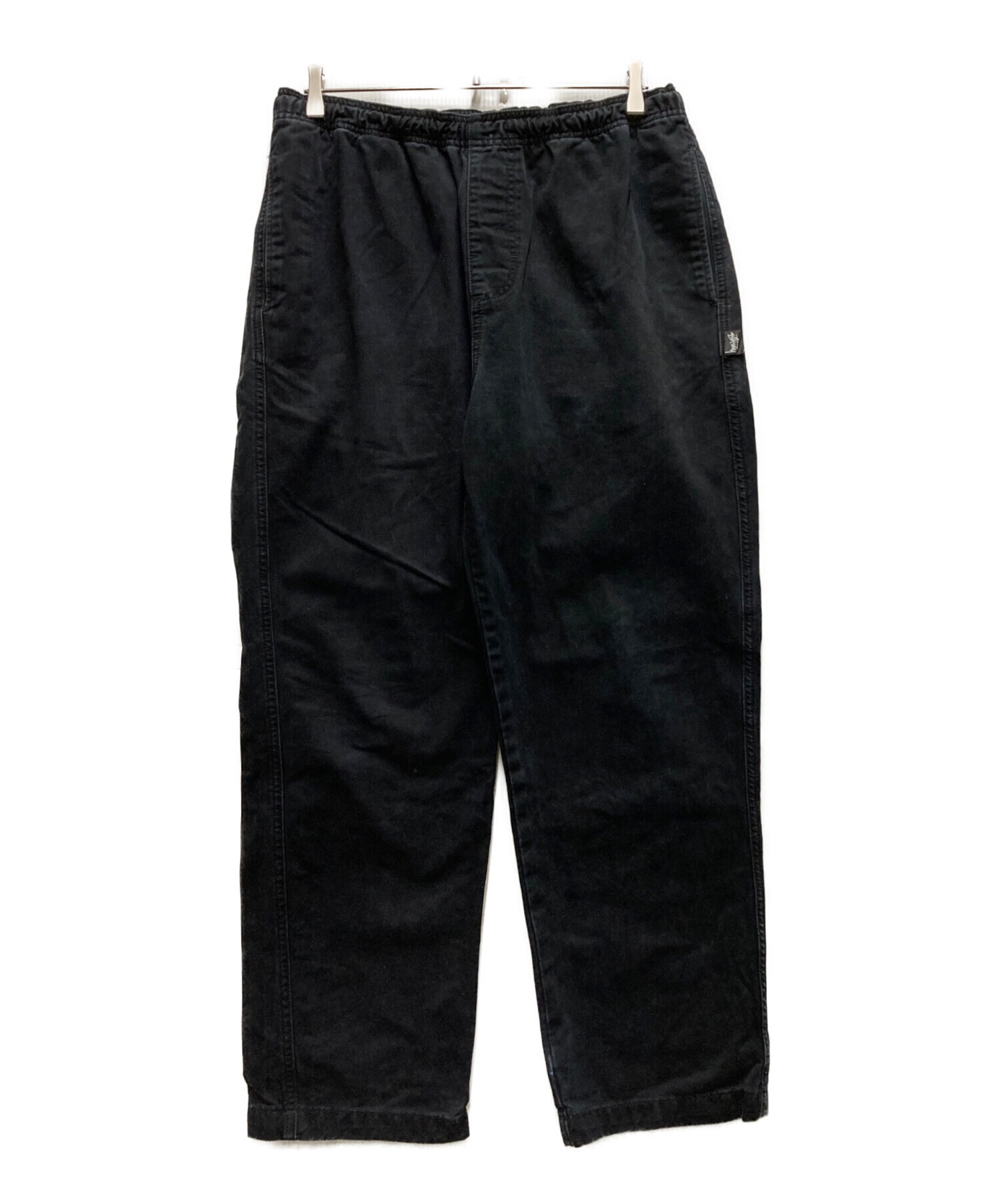 中古・古着通販】stussy (ステューシー) Brushed Beach PANT ブラック