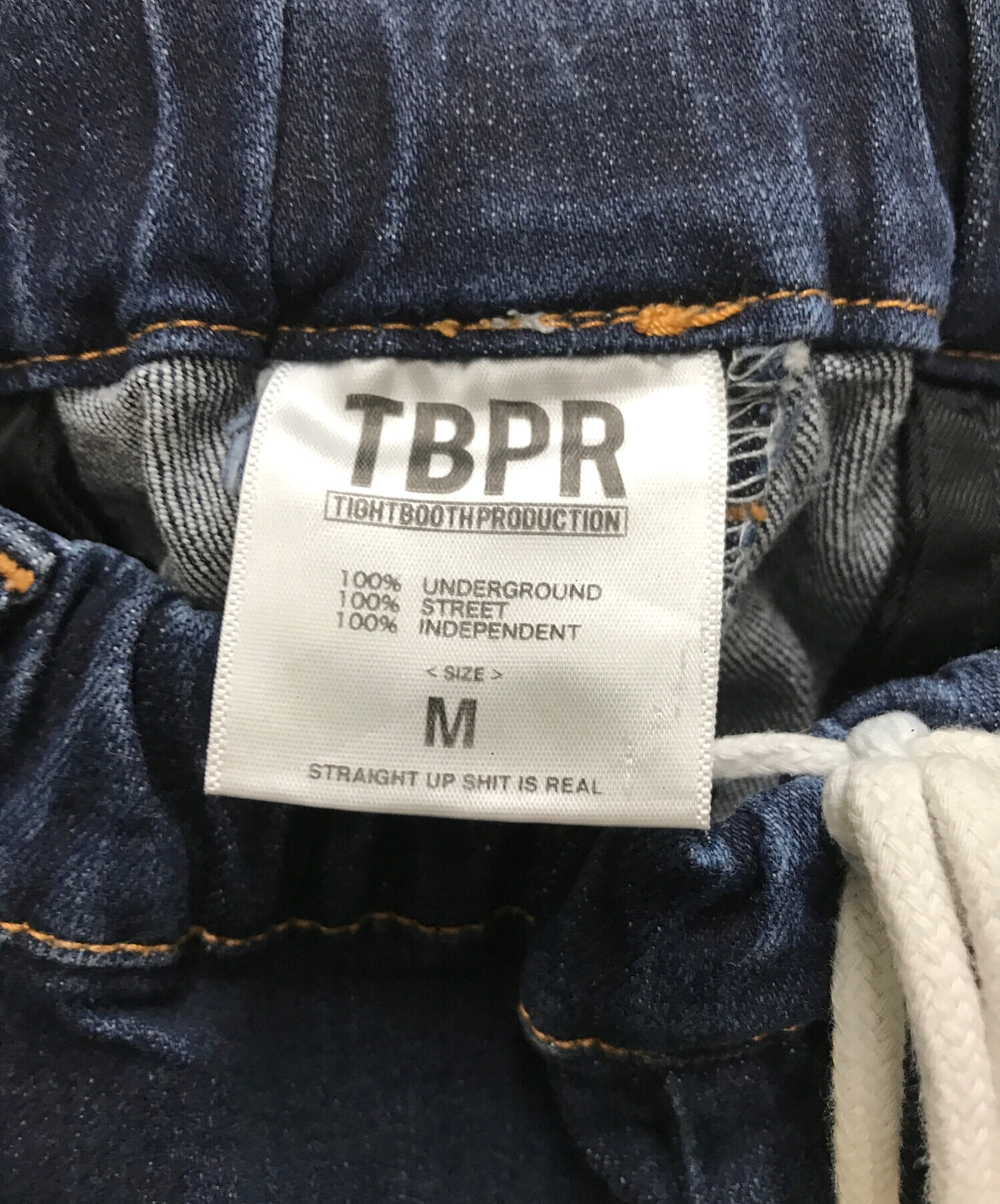 中古・古着通販】TBPR (タイトブース プロダクション) バギーデニム 