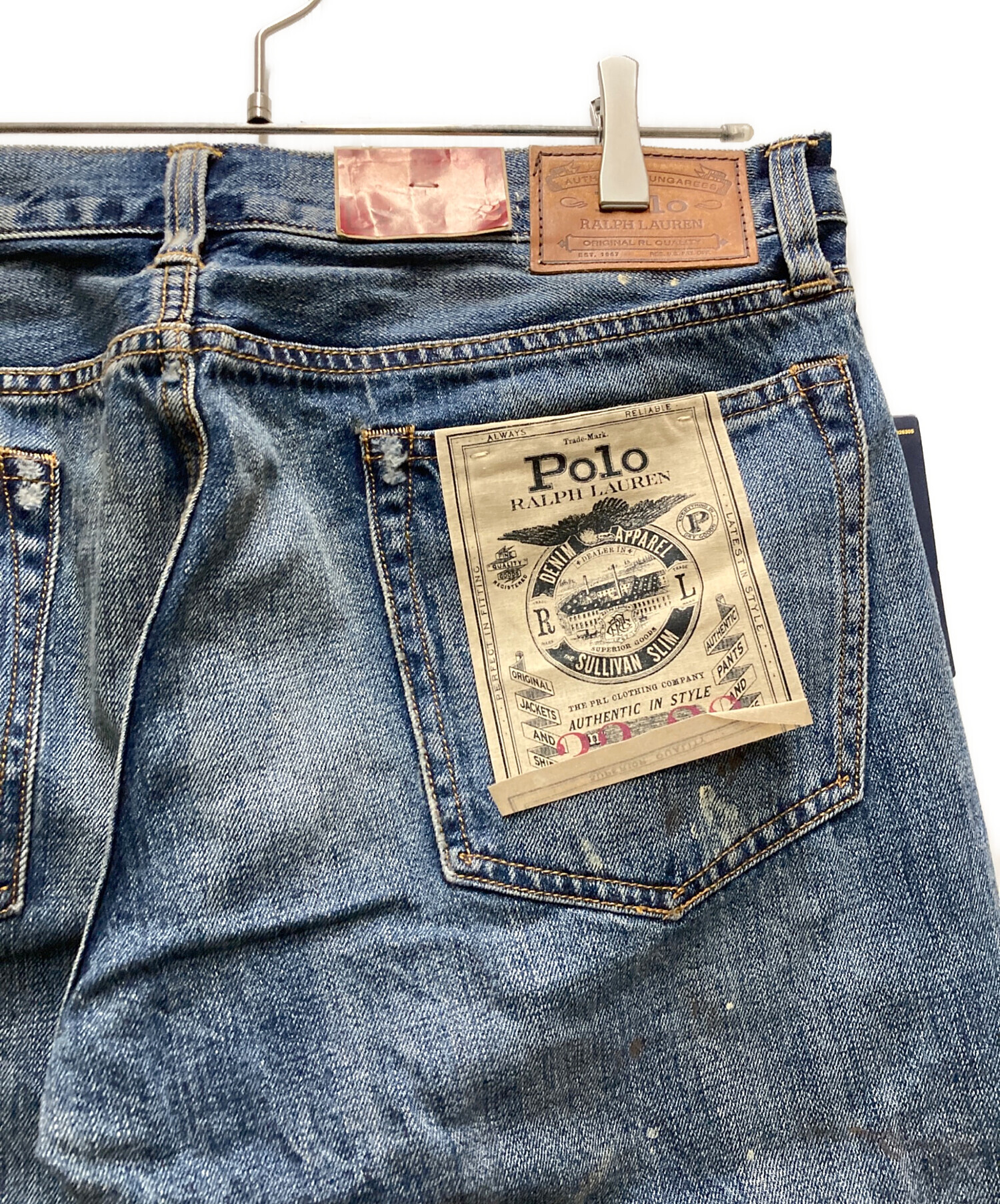 中古・古着通販】POLO RALPH LAUREN (ポロ・ラルフローレン) ペンキ