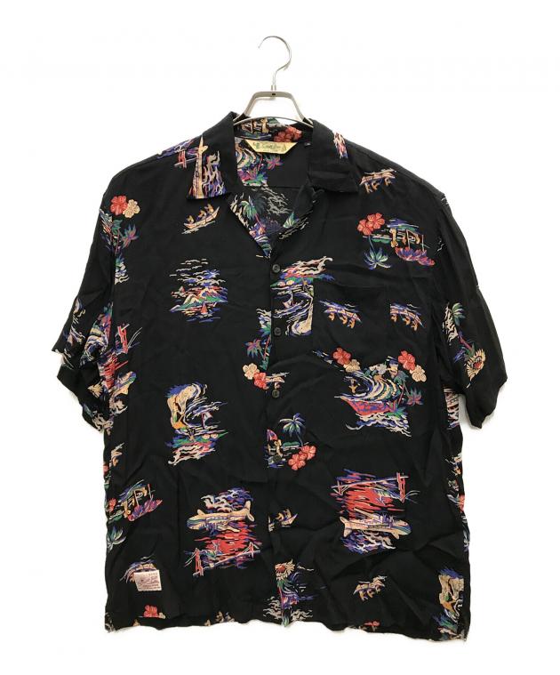 中古・古着通販】SCHOTT BROS. (ショット) アロハシャツ ブラック