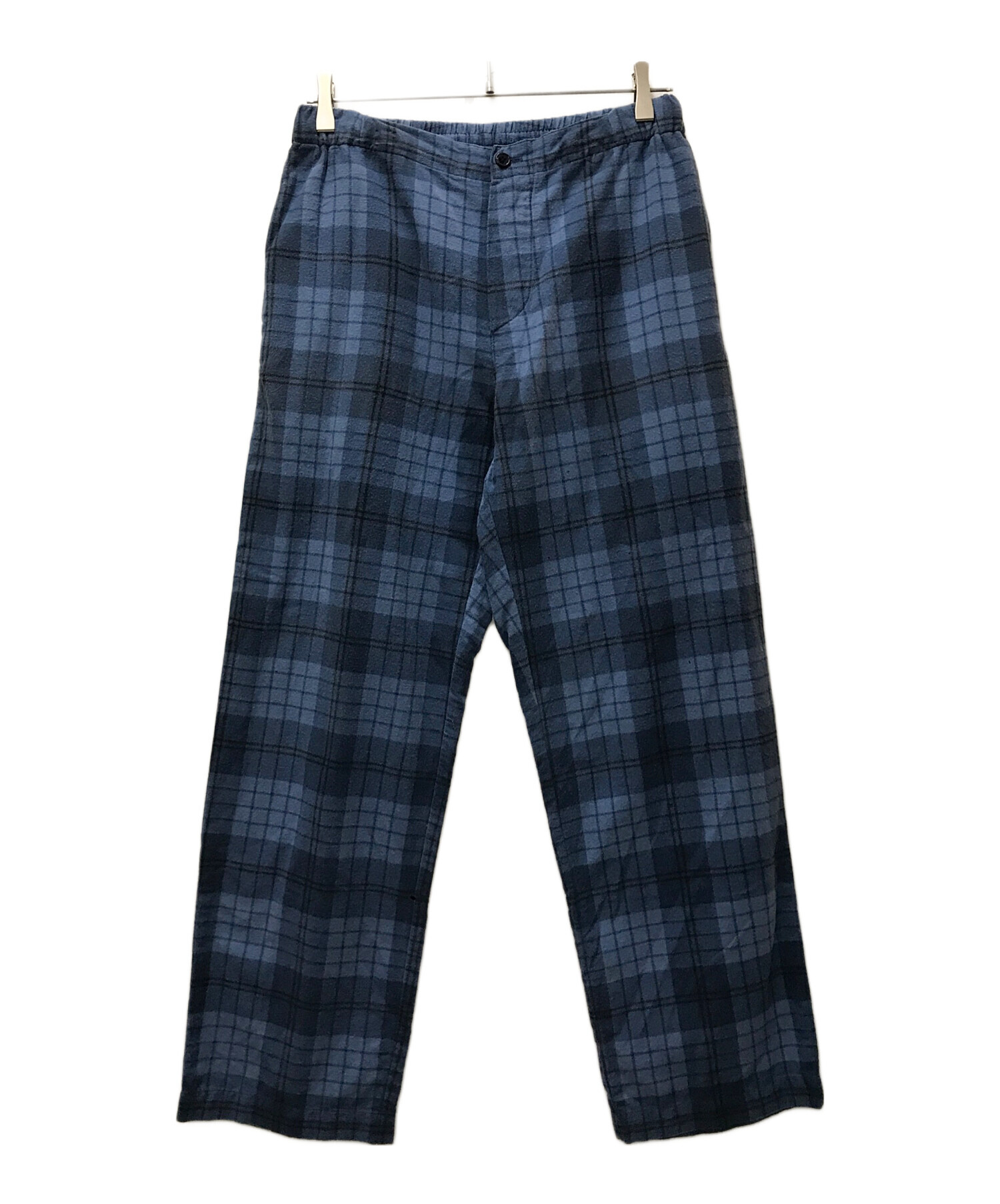 UNUSED アンユーズド パンツ（その他） 4(XL位) 濃紺 【古着】【中古】 中古・古着通販】UNUSED (アンユーズド) Check pants ブルー サイズ:1