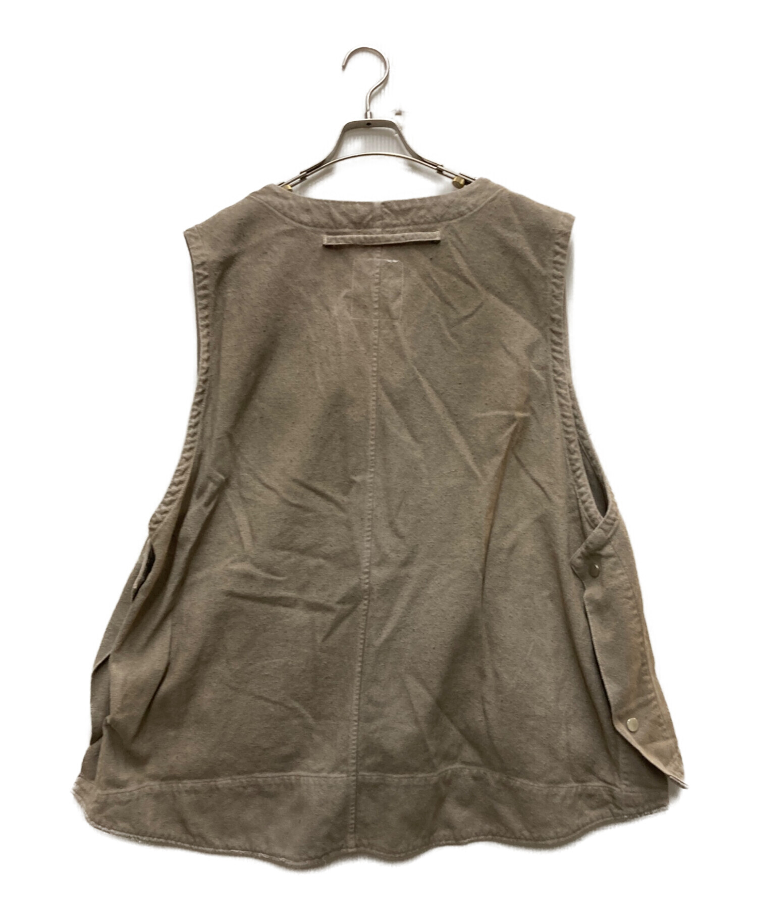 中古・古着通販】ANCELLM (アンセルム) C/R DUCK UTILITY VEST 