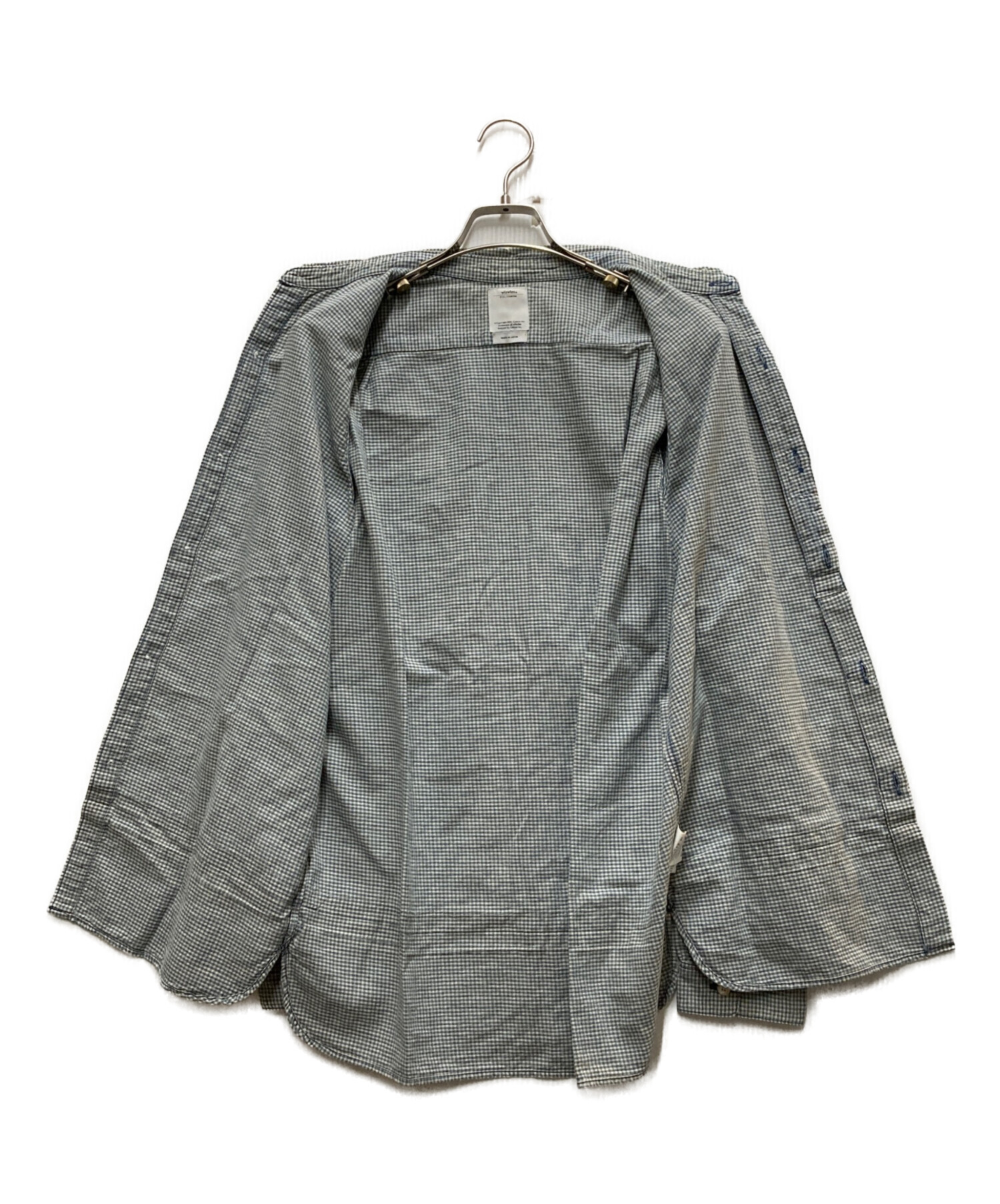 その他 visvim 中古・古着通販】VISVIM (ビズビム) LONG RIDER INDIGO CHECK SHIRT