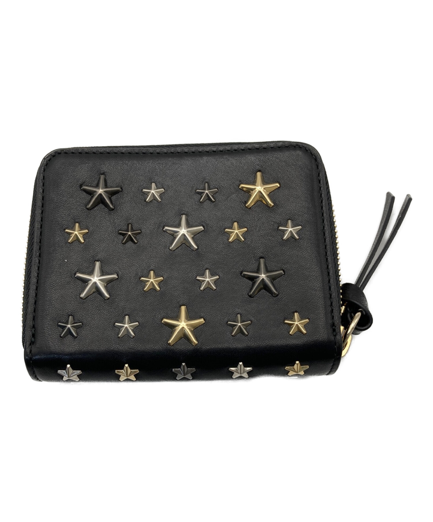 中古・古着通販】JIMMY CHOO (ジミーチュウ) スタースタッズウォレット 