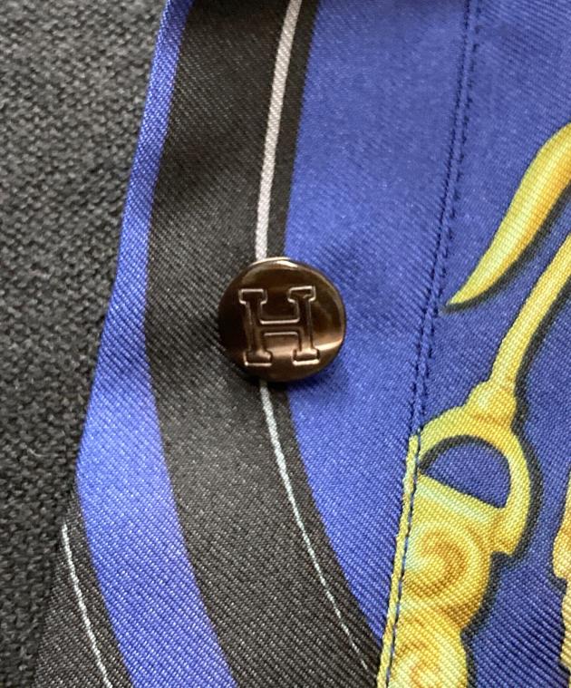 中古・古着通販】HERMES (エルメス) ブリッドドゥガラ柄シルク