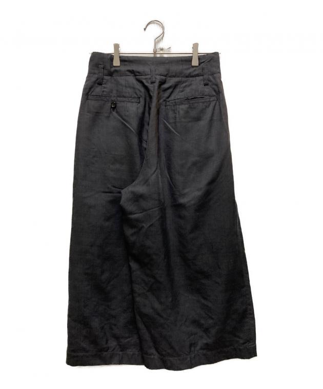d*7様 美品COMME des GARÇONS ブラック ストレートパンツ S 中古・古着通販】COMME des GARCONS (コムデギャルソン) シルクタック