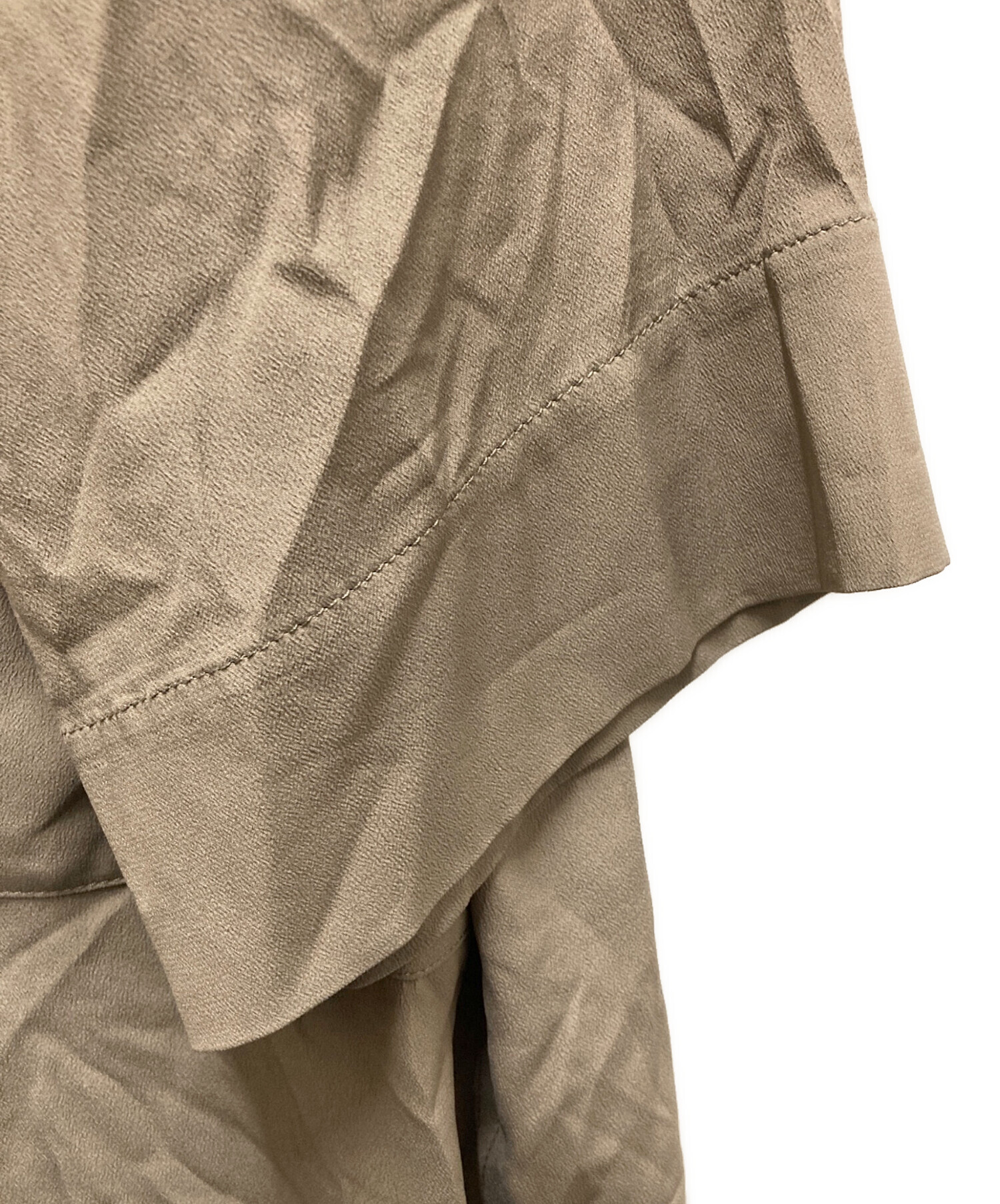 中古・古着通販】RICK OWENS (リックオウエンス) シルク混トレンチ