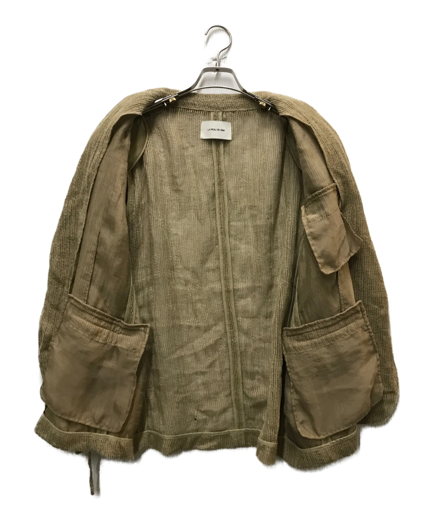 中古・古着通販】la peau de gem (ラポドゥジェム) dry mesh jacket