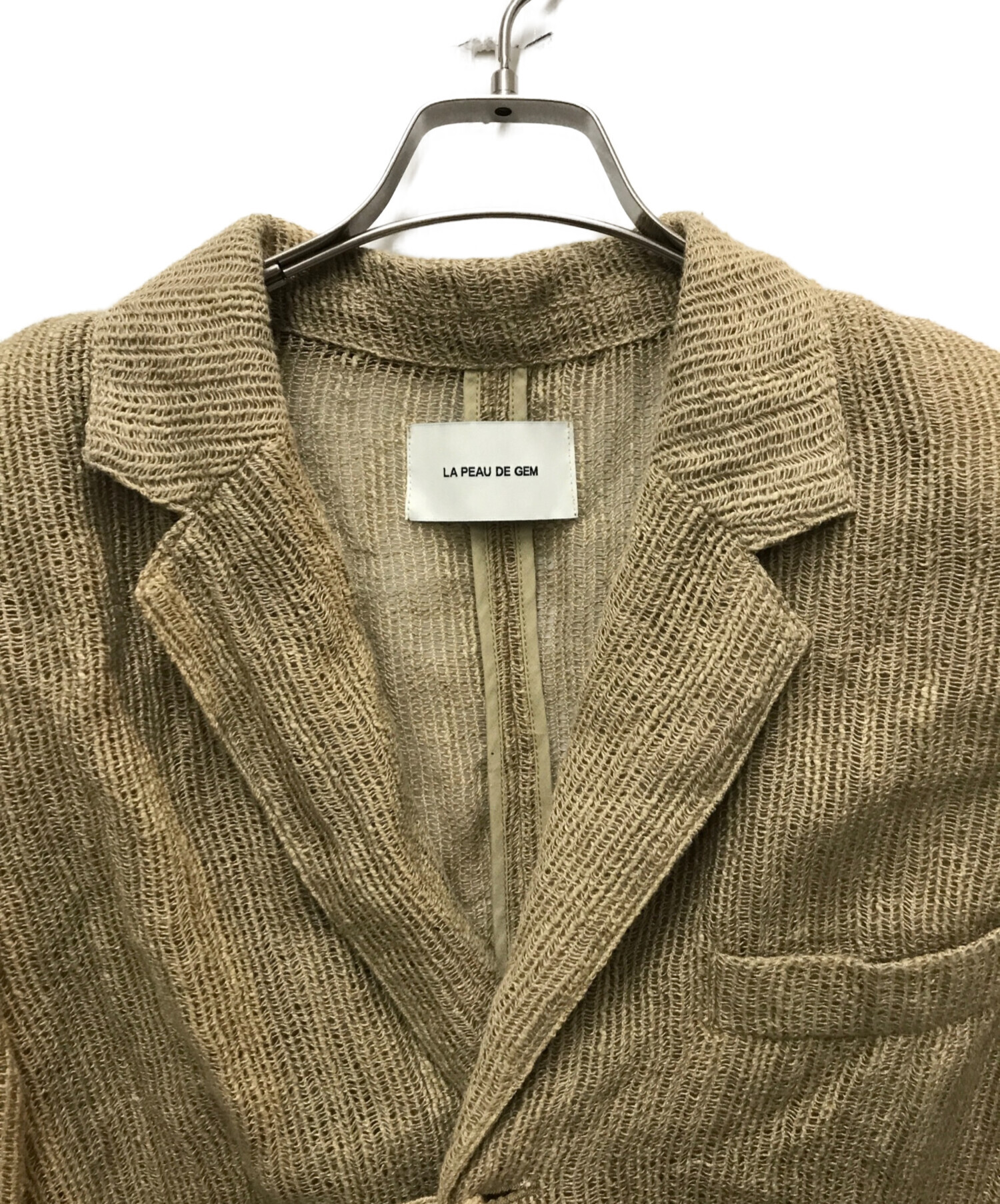 中古・古着通販】la peau de gem (ラポドゥジェム) dry mesh jacket