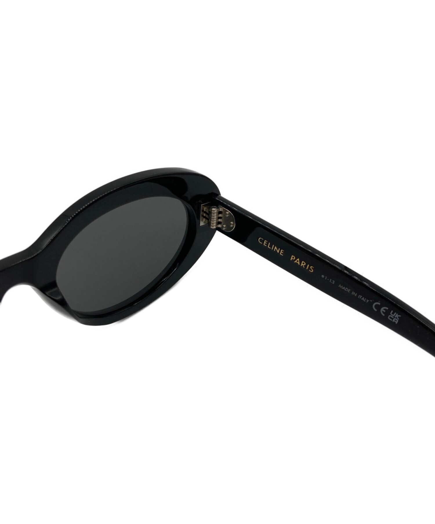中古・古着通販】CELINE (セリーヌ) 50㎜ Ovalサングラス ブラック