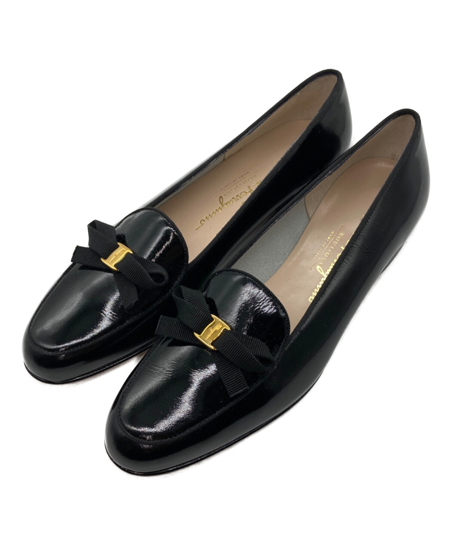 ◆美品◆ Salvatore Ferragamo ローファー パンプス　37 中古・古着通販】Salvatore Ferragamo (サルヴァトーレ フェラガモ