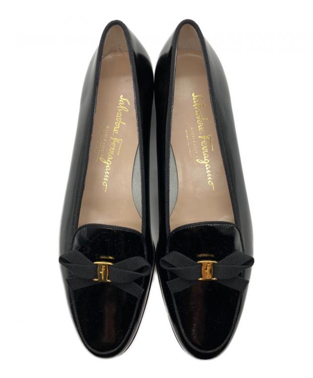 ◆美品◆ Salvatore Ferragamo ローファー パンプス　37 中古・古着通販】Salvatore Ferragamo (サルヴァトーレ フェラガモ