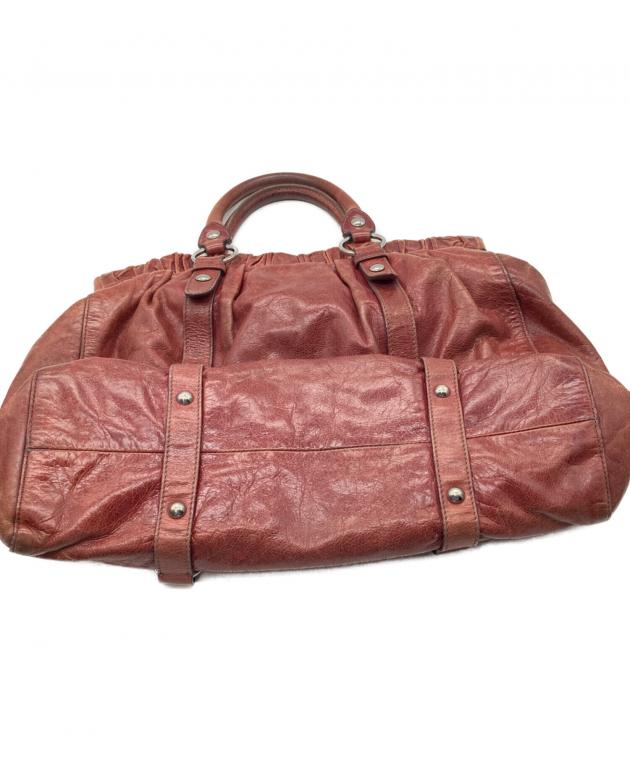 中古・古着通販】MIU MIU (ミュウミュウ) VITELLO LUX 2wayバッグ