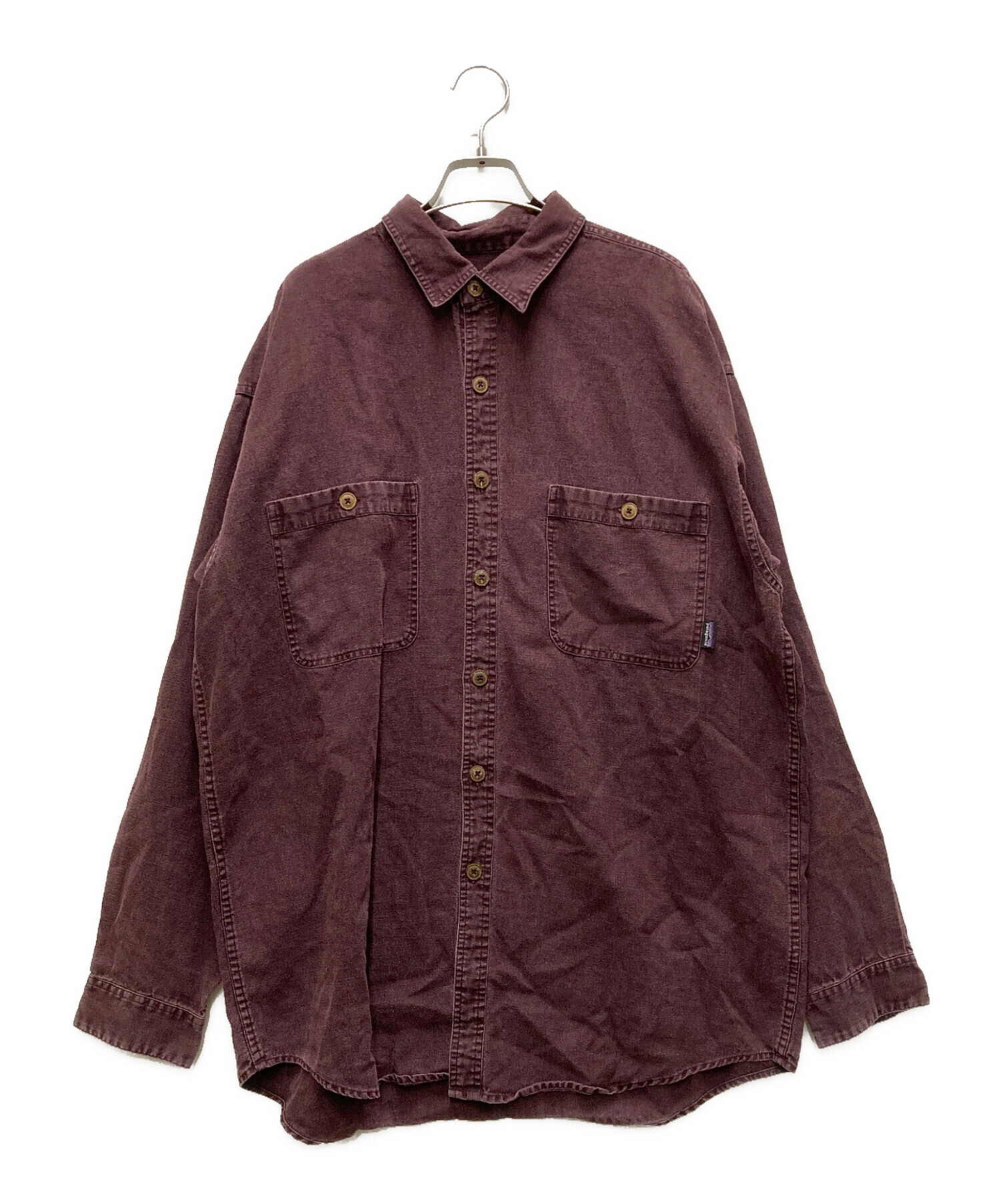 90s パタゴニア ヘンプ 長袖シャツ Patagonia 中古・古着通販】Patagonia (パタゴニア) 90'sヘンプリネン染めシャツ