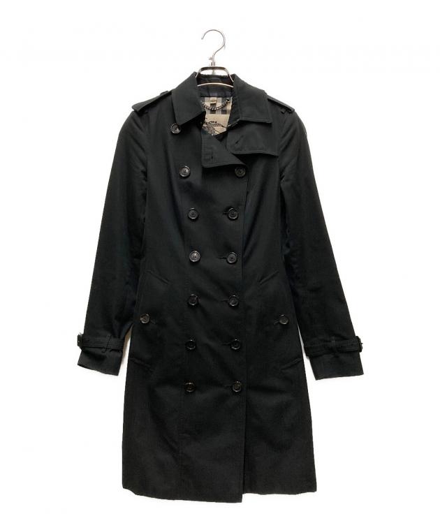 【廃番モデル】Burberry/バーバリー トレンチコート/ウィルトシャー 54 中古・古着通販】BURBERRY (バーバリー) トレンチコート ブラック