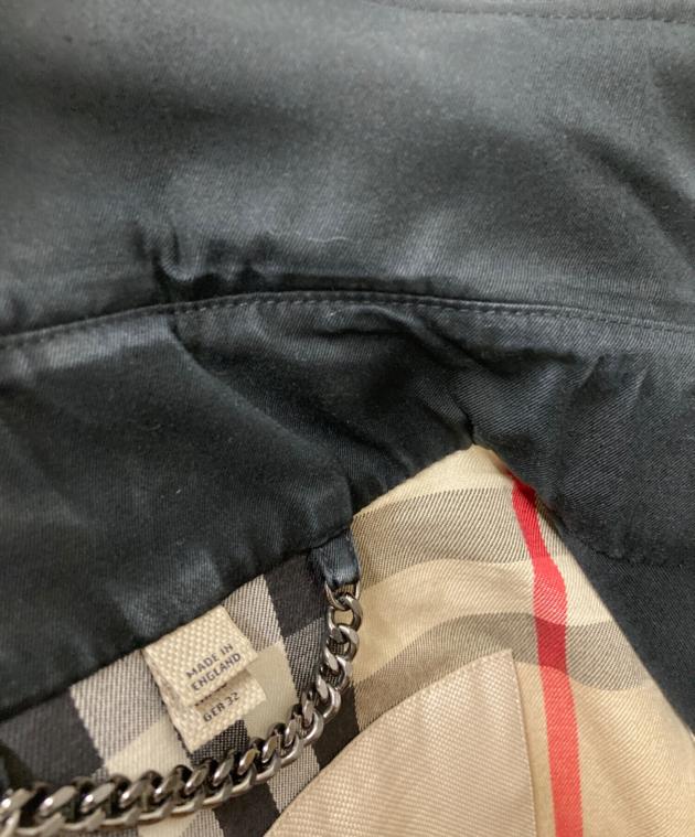 中古・古着通販】BURBERRY (バーバリー) トレンチコート ブラック