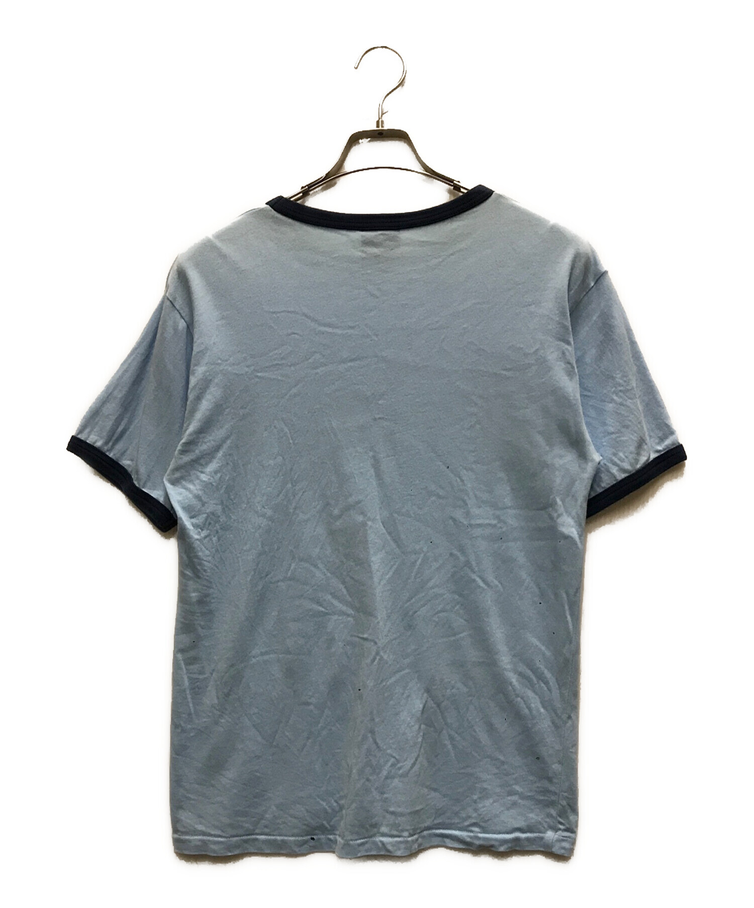 中古・古着通販】BoTT (ボット) Bear Stamp Ringer Tee リンガーT
