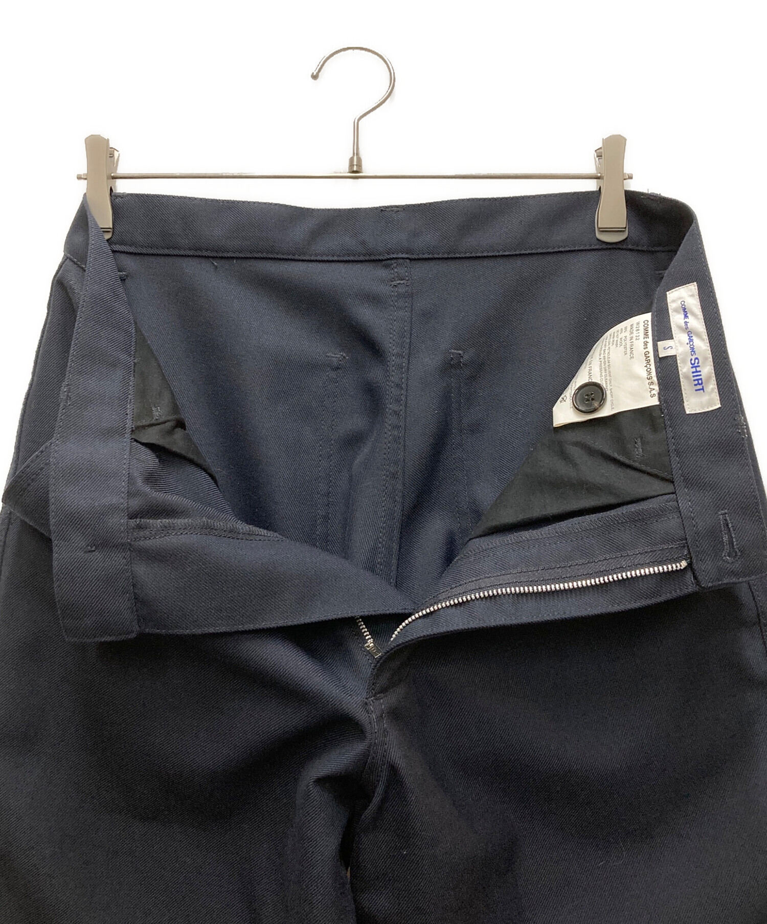 【COMME des GARCONS SHIRT】 テーパード スラックス 中古・古着通販】COMME des GARCONS SHIRT (コムデギャルソンシャツ