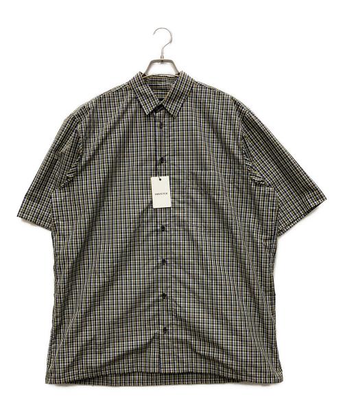 RAF SIMONS ラフシモンズ ビッグボタンショートスリーブシャツ 中古・古着通販】RAF SIMONS (ラフシモンズ) ショートスリーブビッグ