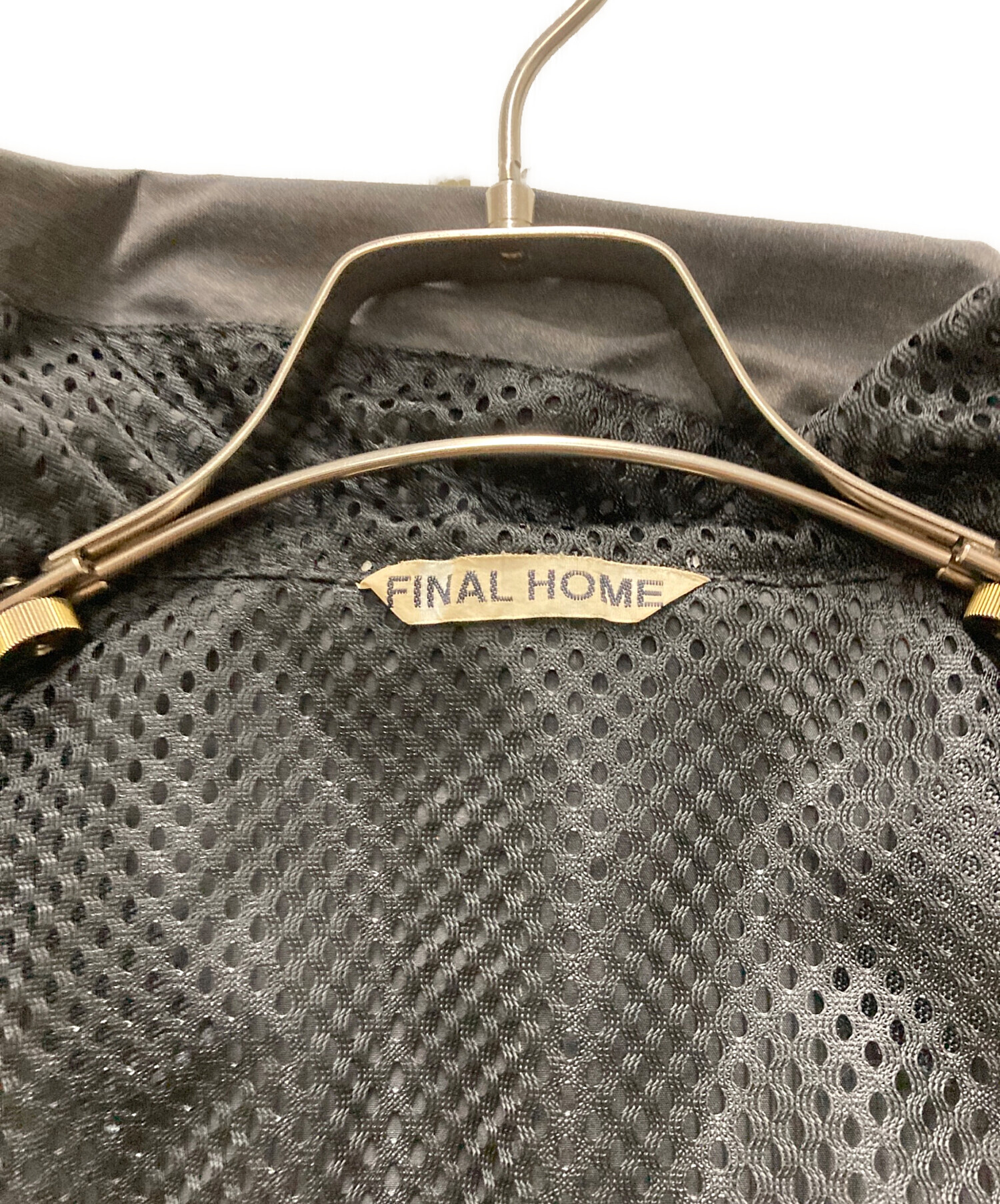 中古・古着通販】FINAL HOME (ファイナルホーム) フード付きベスト 