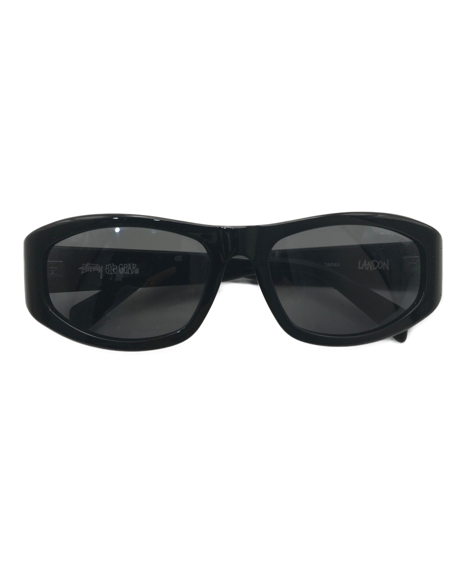 中古・古着通販】stussy (ステューシー) LANDON SUNGLASSES ブラック