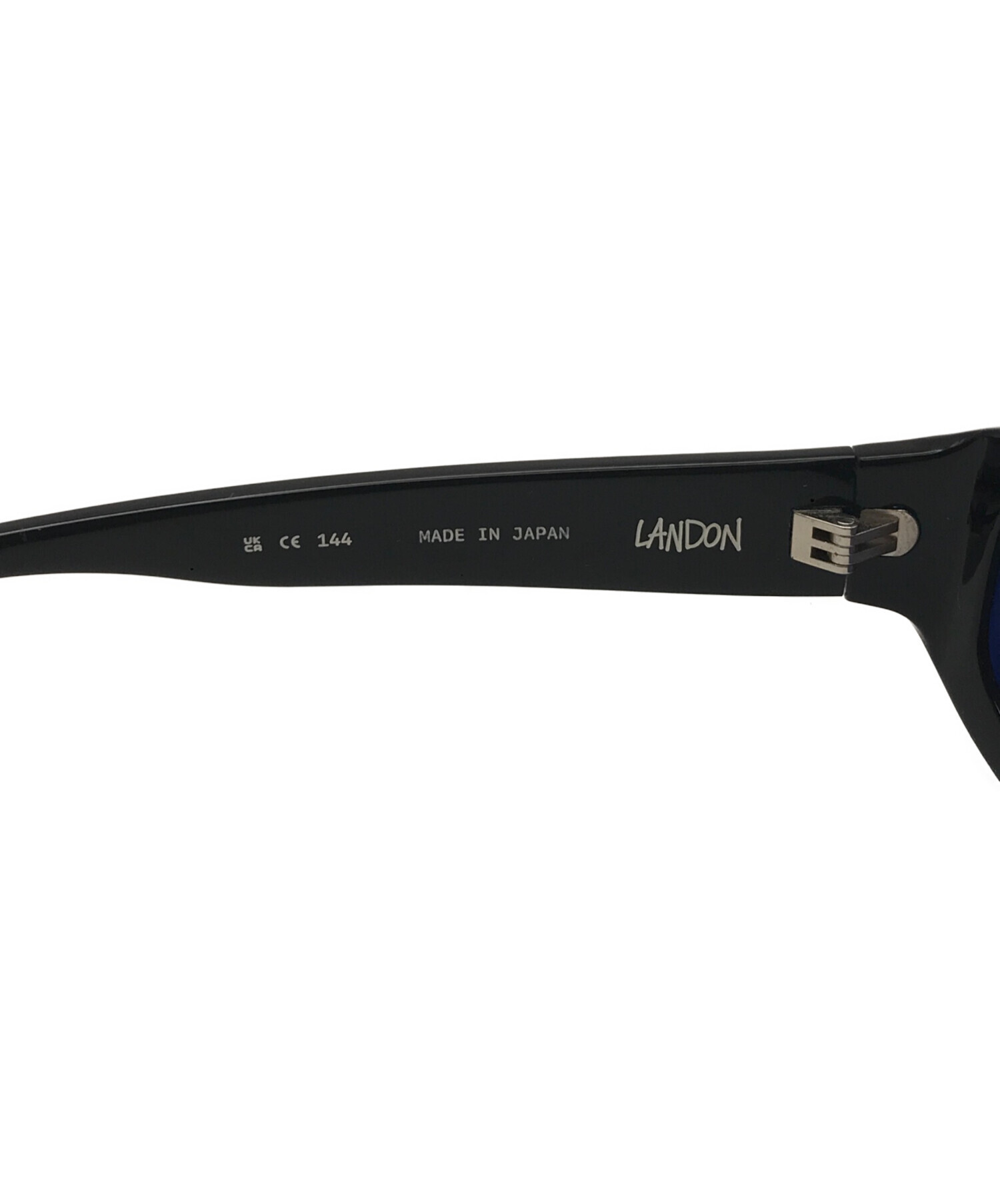 中古・古着通販】stussy (ステューシー) LANDON SUNGLASSES ブラック