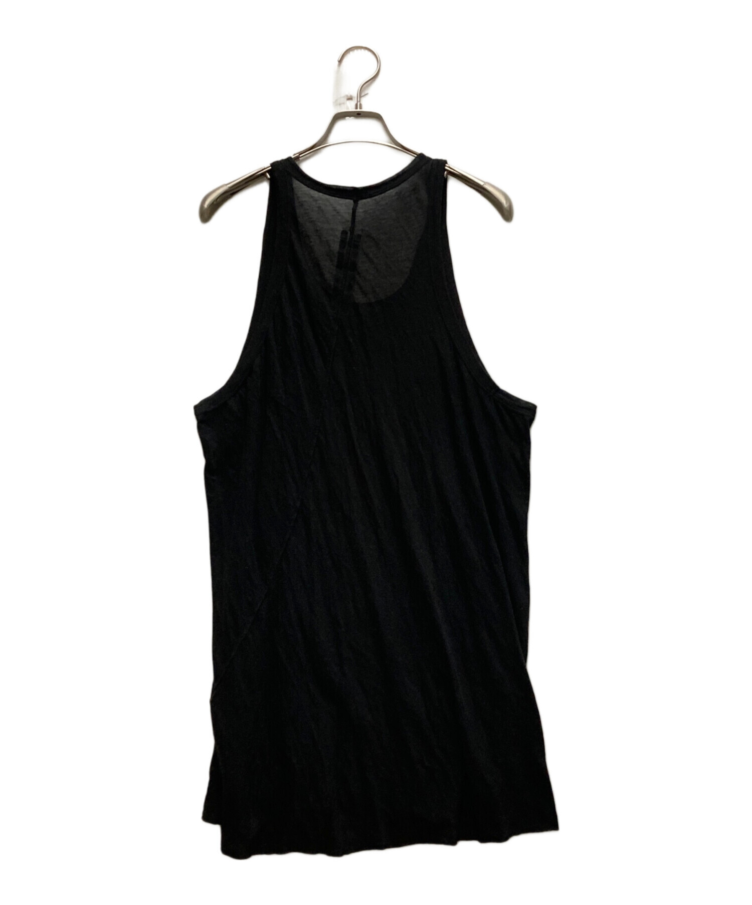 未使用タグ付き　RickOwens リックオウエンス　オープンタンク 中古・古着通販】RICK OWENS (リックオウエンス) ロング丈タンクトップ