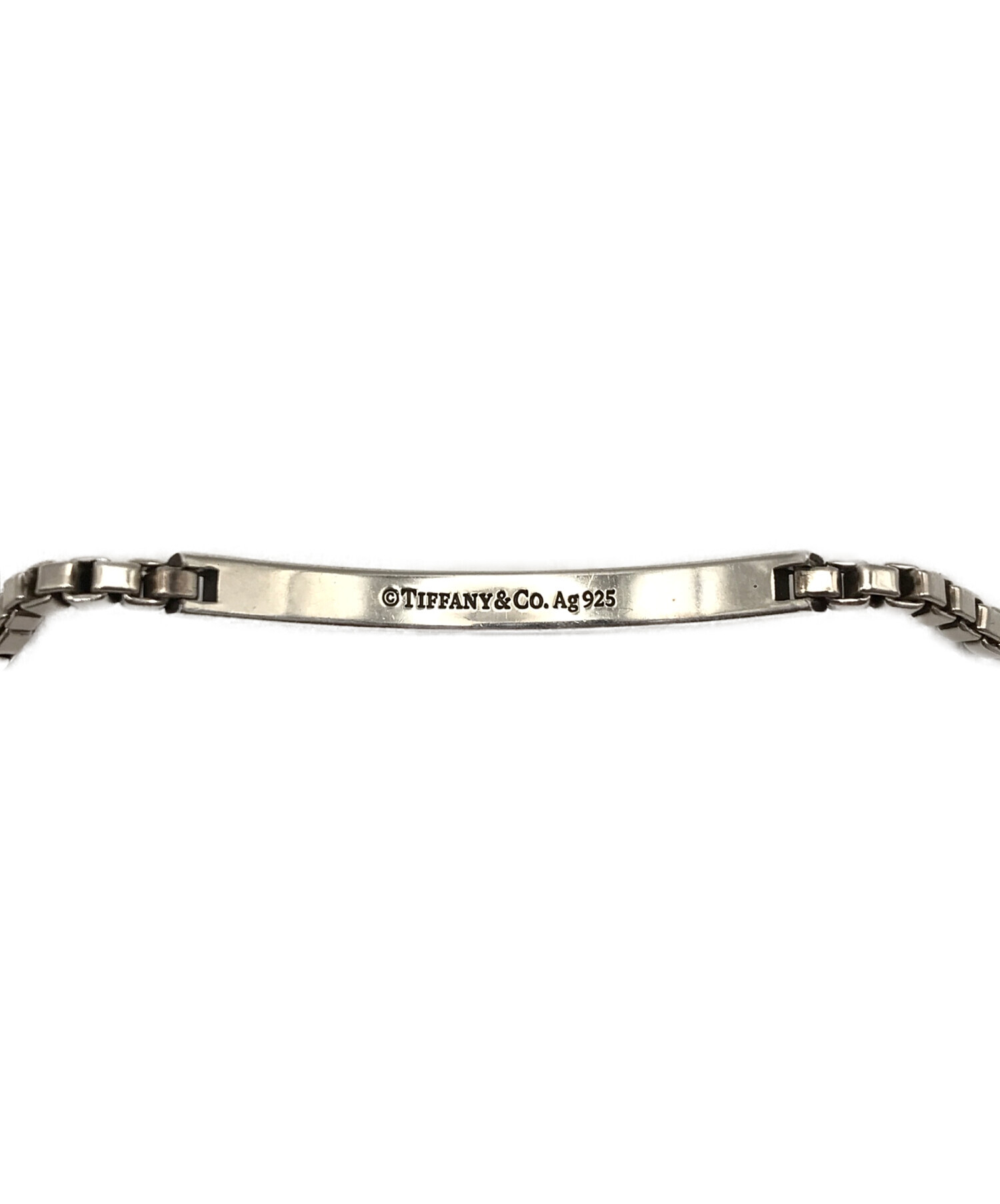 もち様　Tiffany ベネチアン　ID シルバーブレスレット　Ag925 中古・古着通販】TIFFANY & Co. (ティファニー) ベネチアン リンクID