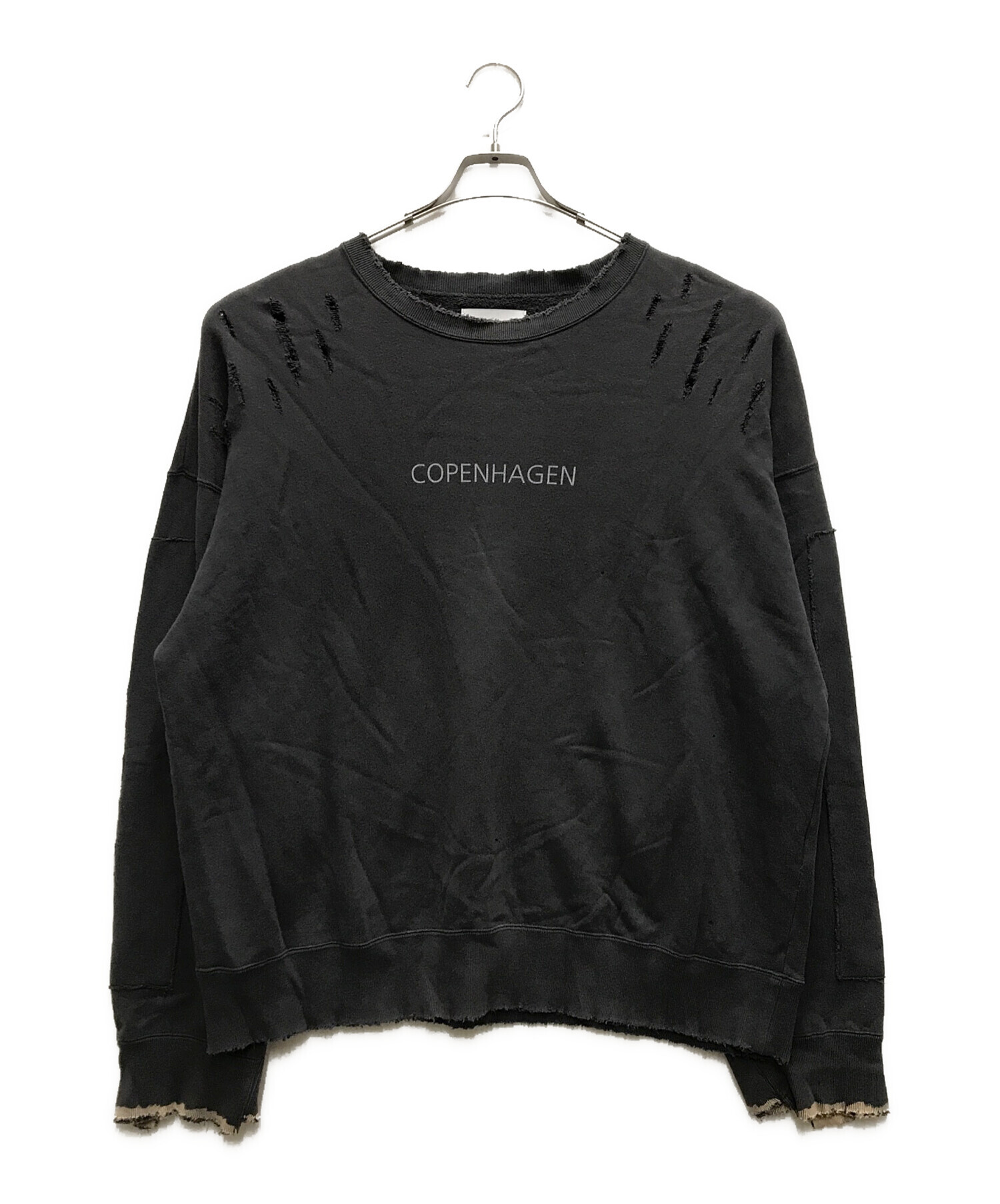 中古・古着通販】stein (シュタイン) OVERSIZED REBUILD SWEAT LS
