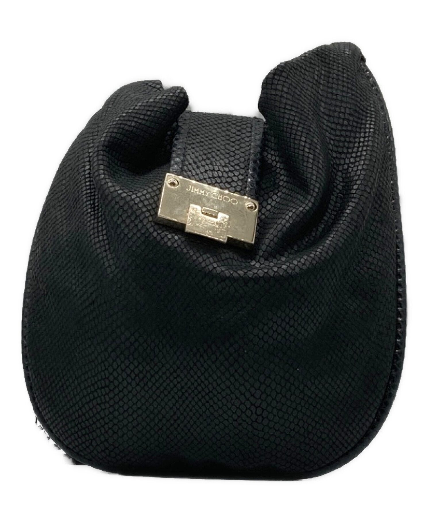 中古・古着通販】JIMMY CHOO (ジミーチュウ) パイソンショルダーバッグ