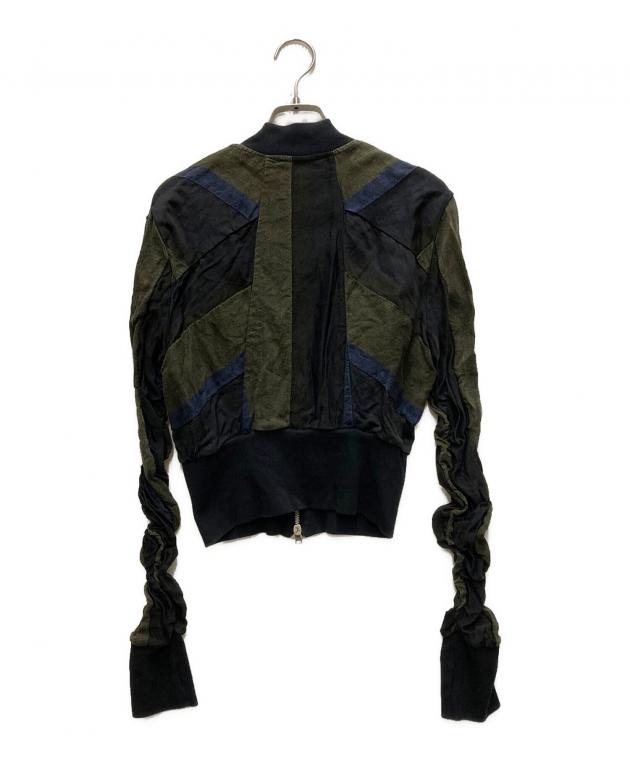 【andrea&co.】ダメージアートジャケット【yukko】 中古・古着通販】Andrea Ya'aqov (アンドレアヤコブ) ジップアップ