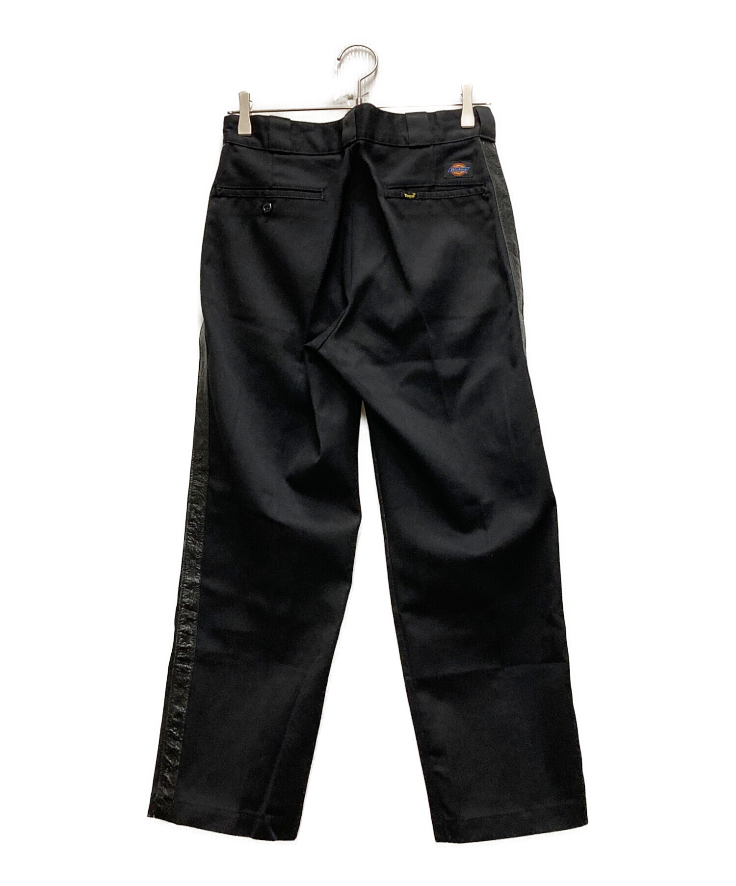 トーガプルラ ディッキーズ フレアパンツ 黒 中古・古着通販】TOGA PULLA (トーガ プルラ) Dickies (ディッキーズ