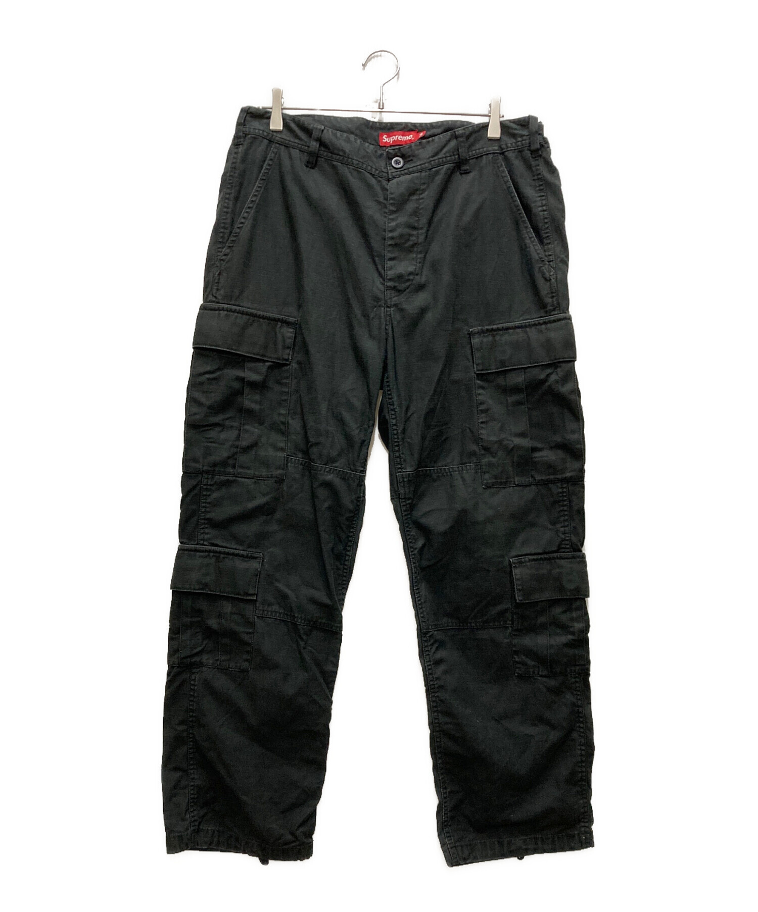【最終値引き　正規店購入】Supreme ブラック カーゴパンツ シュプリーム 中古・古着通販】Supreme (シュプリーム) Cargo Pant カーゴパンツ