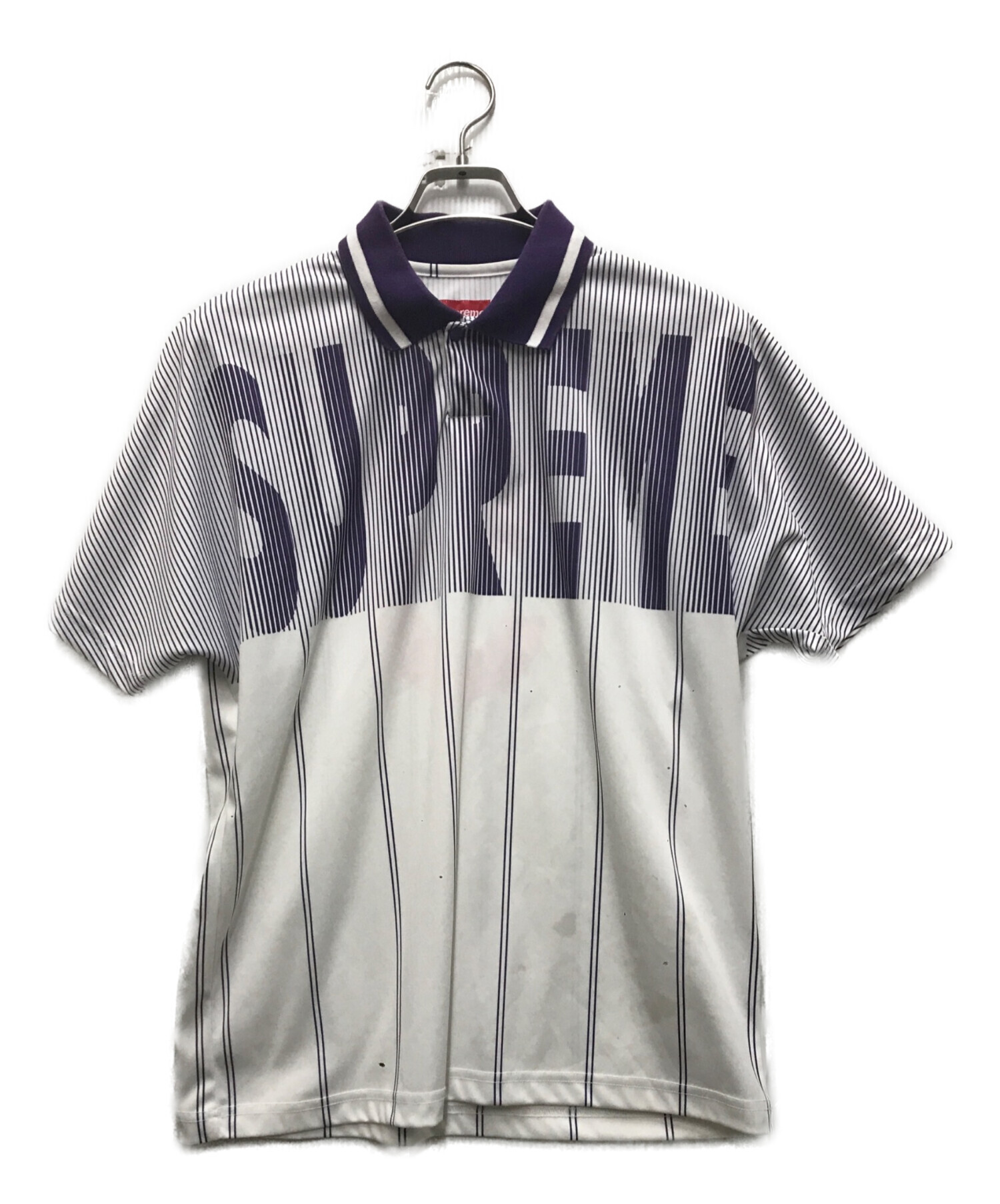 中古・古着通販】SUPREME (シュプリーム) 18SS SOCCER POLO ポロシャツ