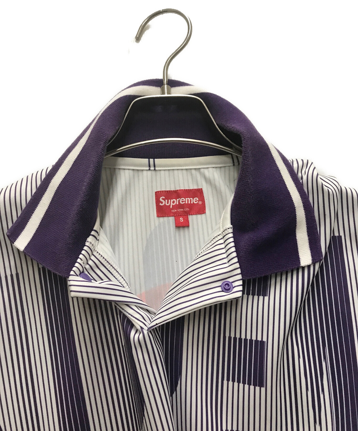 SUPREME 18SS soccer polo サッカー ポロシャツ 半袖 中古・古着通販】SUPREME (シュプリーム) 18SS SOCCER POLO ポロシャツ