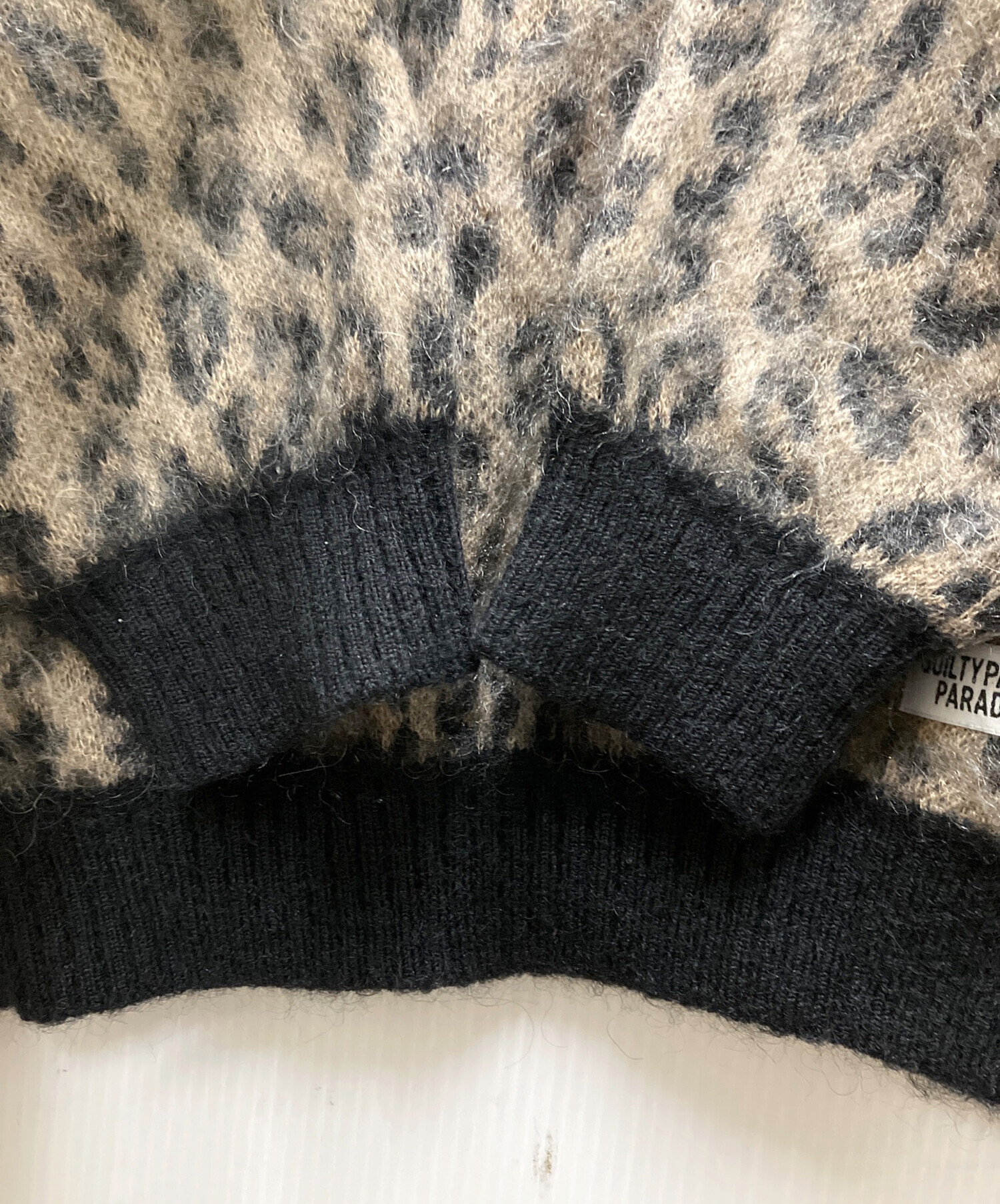 中古・古着通販】WACKO MARIA (ワコマリア) Leopard Mohair Crew