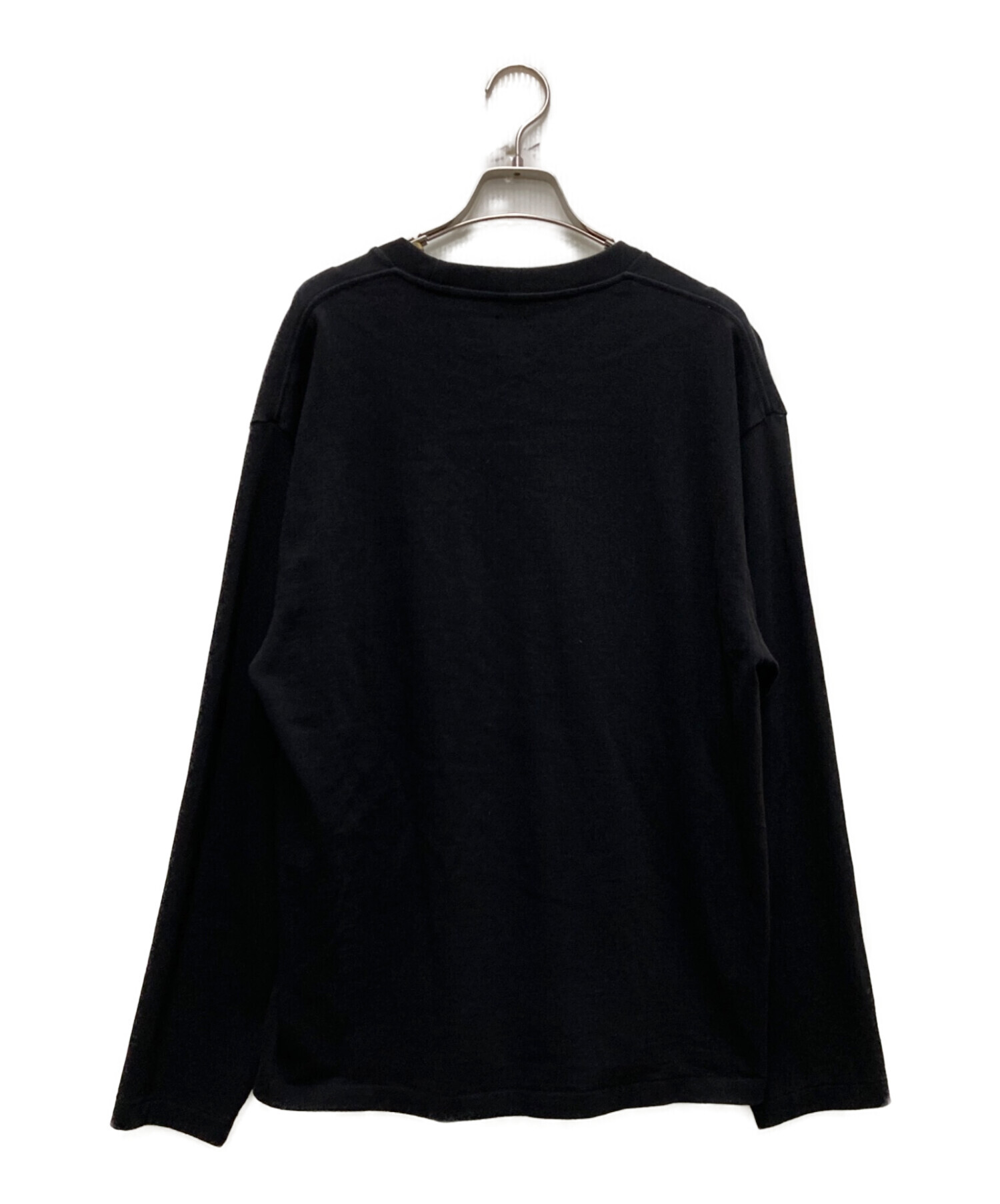Batoner ブラック 長袖カットソー M 中古・古着通販】BATONER (バトナ