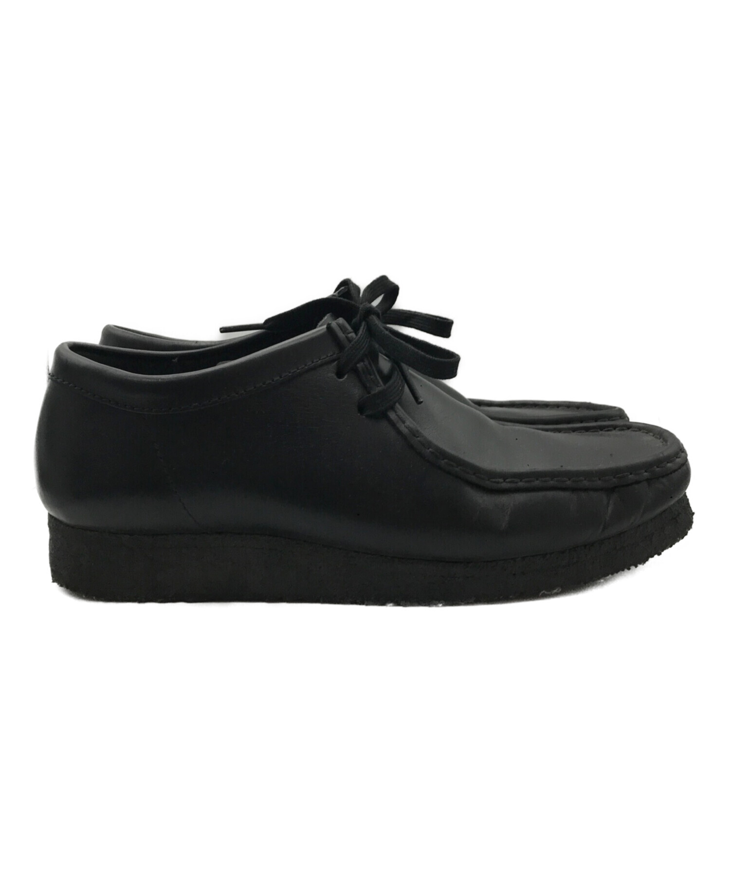 中古・古着通販】CLARKS (クラークス) Wallabee Black Leather 