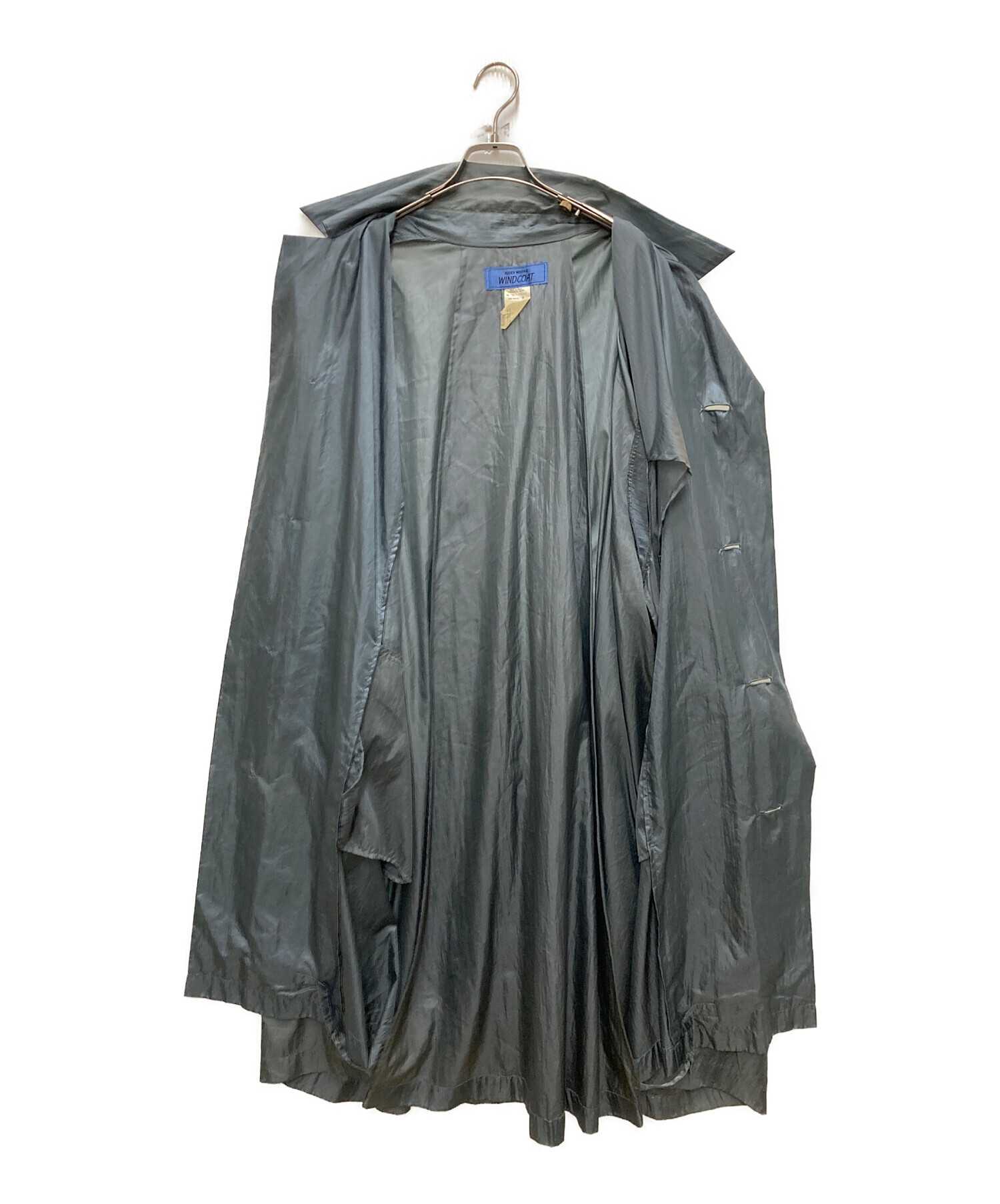 中古・古着通販】ISSEY MIYAKE (イッセイミヤケ) 90s WIND COAT ブルー