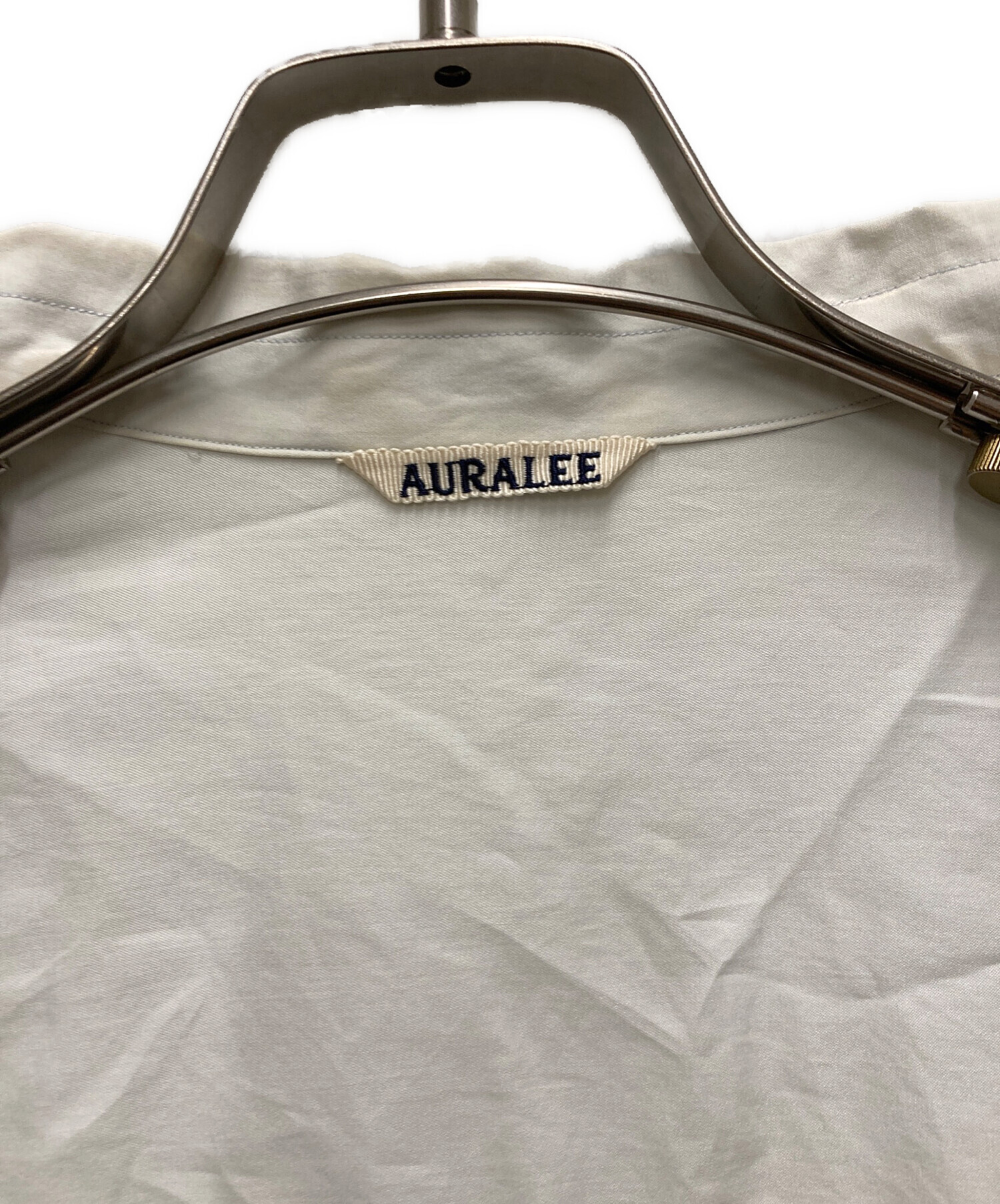 中古・古着通販】AURALEE (オーラリー) WASHED FINX TWILL BIG SHIRTS