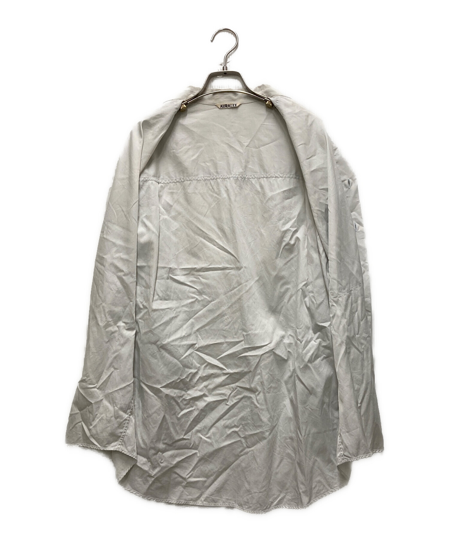 中古・古着通販】AURALEE (オーラリー) WASHED FINX TWILL BIG SHIRTS