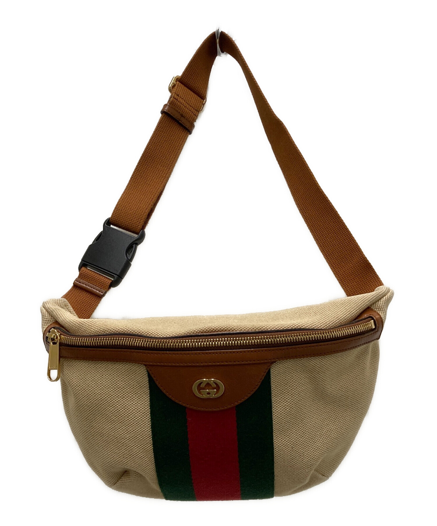 中古・古着通販】GUCCI (グッチ) ヴィンテージ キャンバス ベルト