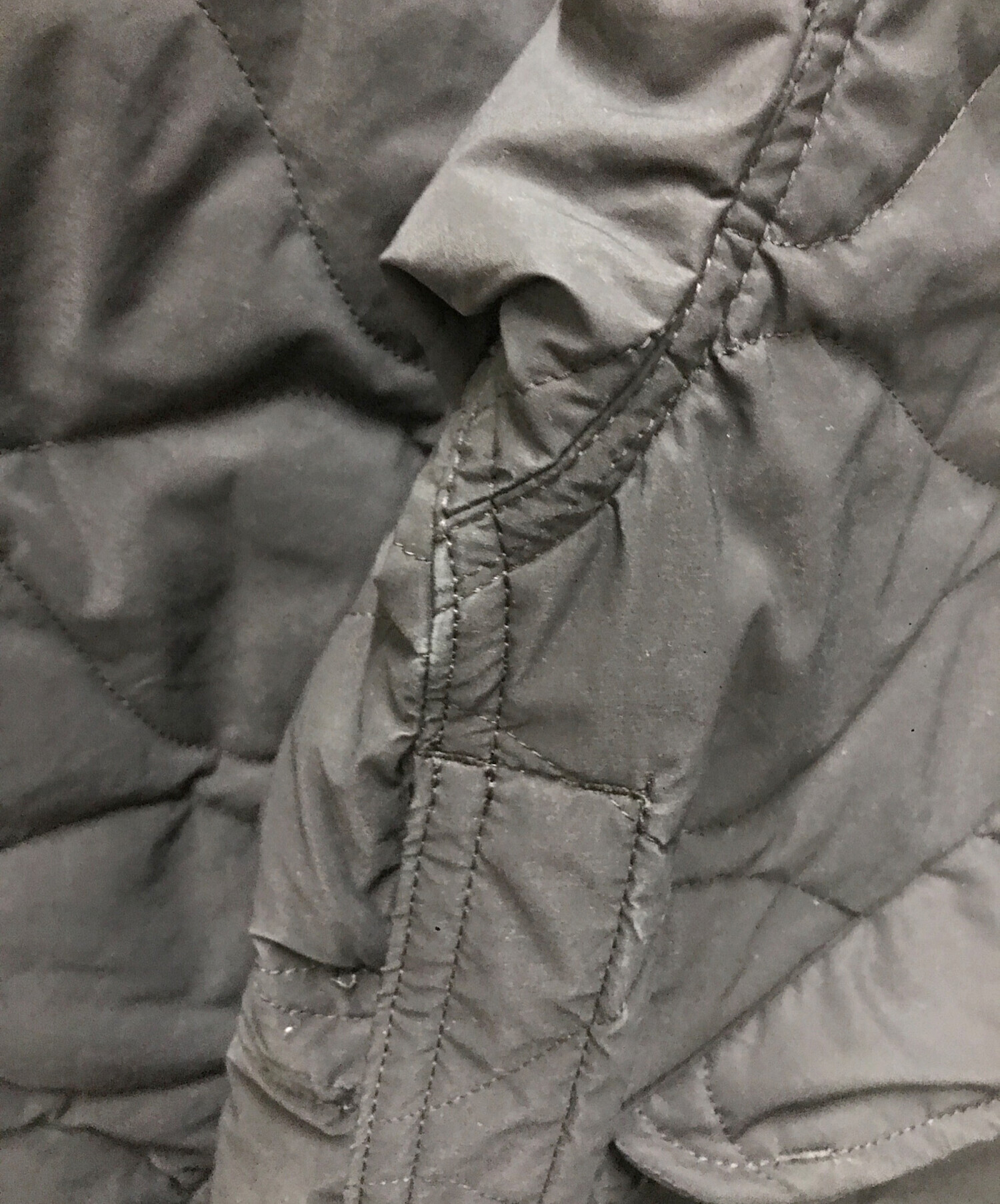 中古・古着通販】sacai (サカイ) 22AW Quilted Coat ブラック サイズ:3