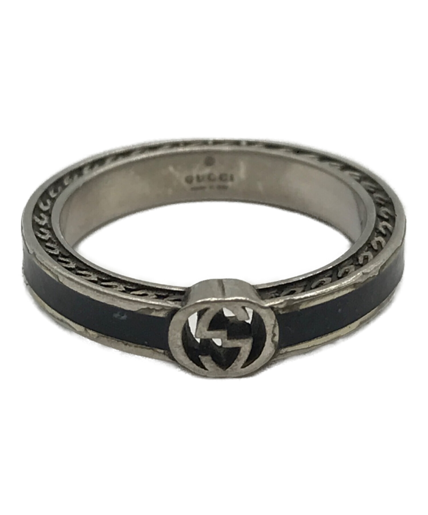 中古・古着通販】GUCCI (グッチ) インターロッキング G リング