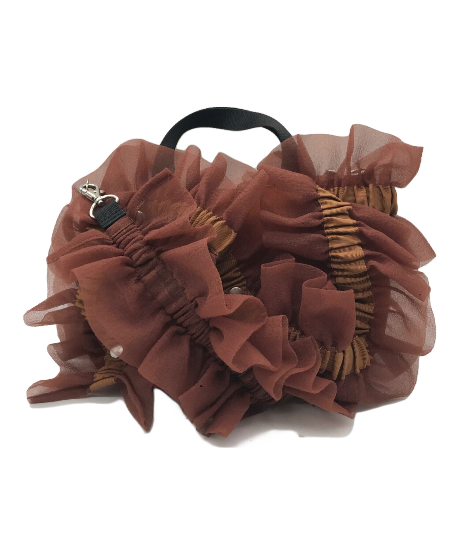 中古・古着通販】HOUGA (ホウガ) my will bag ブラウン｜ブランド