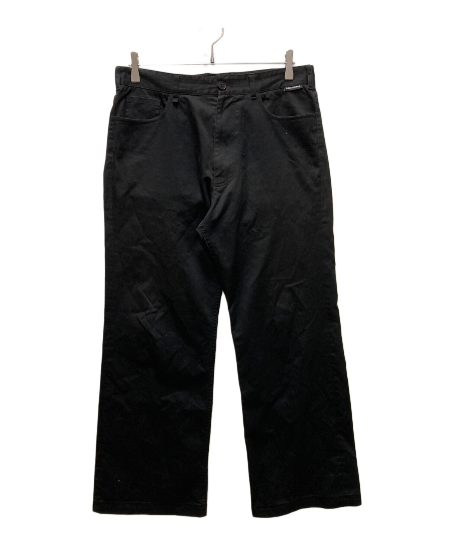 S*Ø様 balenciagaフレアスラックス　mサイズ新品未使用 中古・古着通販】BALENCIAGA (バレンシアガ) cotton flare slacks