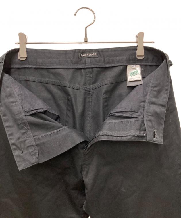 中古・古着通販】BALENCIAGA (バレンシアガ) cotton flare slacks