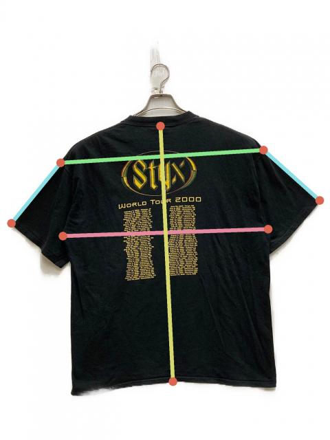 中古・古着通販】STYX (スティクス) 00s Brave New World ツアーT